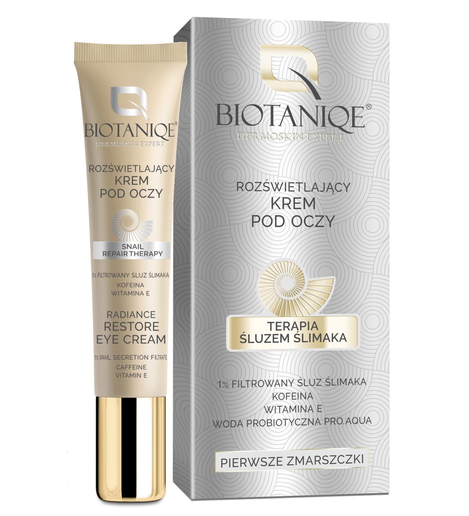 Biotaniqe Snail Repair Therapy - Radiance Restore Eye Cream 15 ml