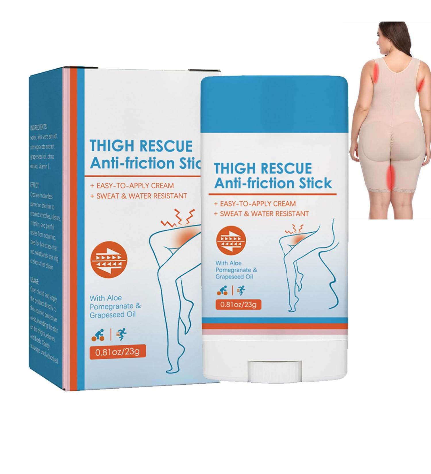 Anti-Chafing Gel Waterproof Chafe Stick Anti Chafe Stick Chafing Sticks Women Thigh Rescue Anti Chafe Stick Thigh Rubbing & Foot Blister Gel Stick Breathable & Sweat Resistant Chub Rub Gel Balm - Buy Online on GoSupps.com