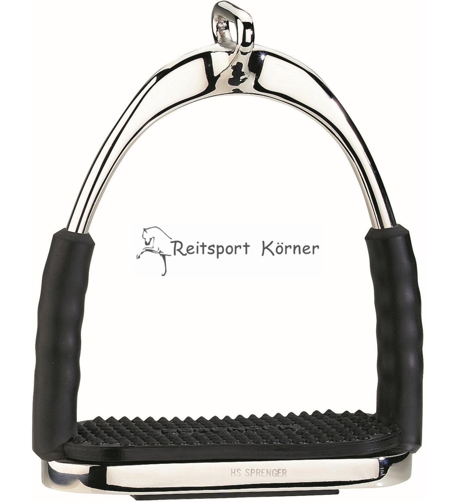 Sprenger System 4 Stirrups 90 turned eyelet - Icelandic stirrups