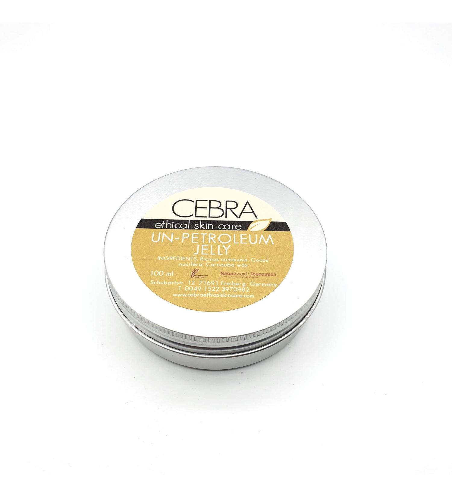 Skin Balm Sensitive Skin Care Barrier Cream Un-Petroleum Jelly 100 ml by Cebra ethical skincare
