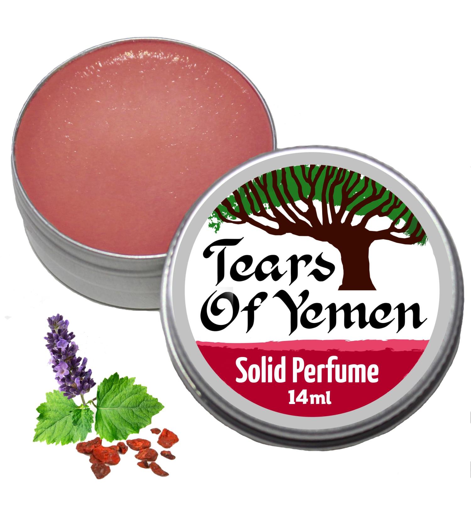 Yemeni Dragons Blood SOLID perfume/Sweet Amber/Oud/Patchouli essential oil/Natural/Halal perfume/Vegan // Made in Canada - Muslim Cosmetics - Tears of Yemen 0.5oz / 14ml - Buy Online on GoSupps.com