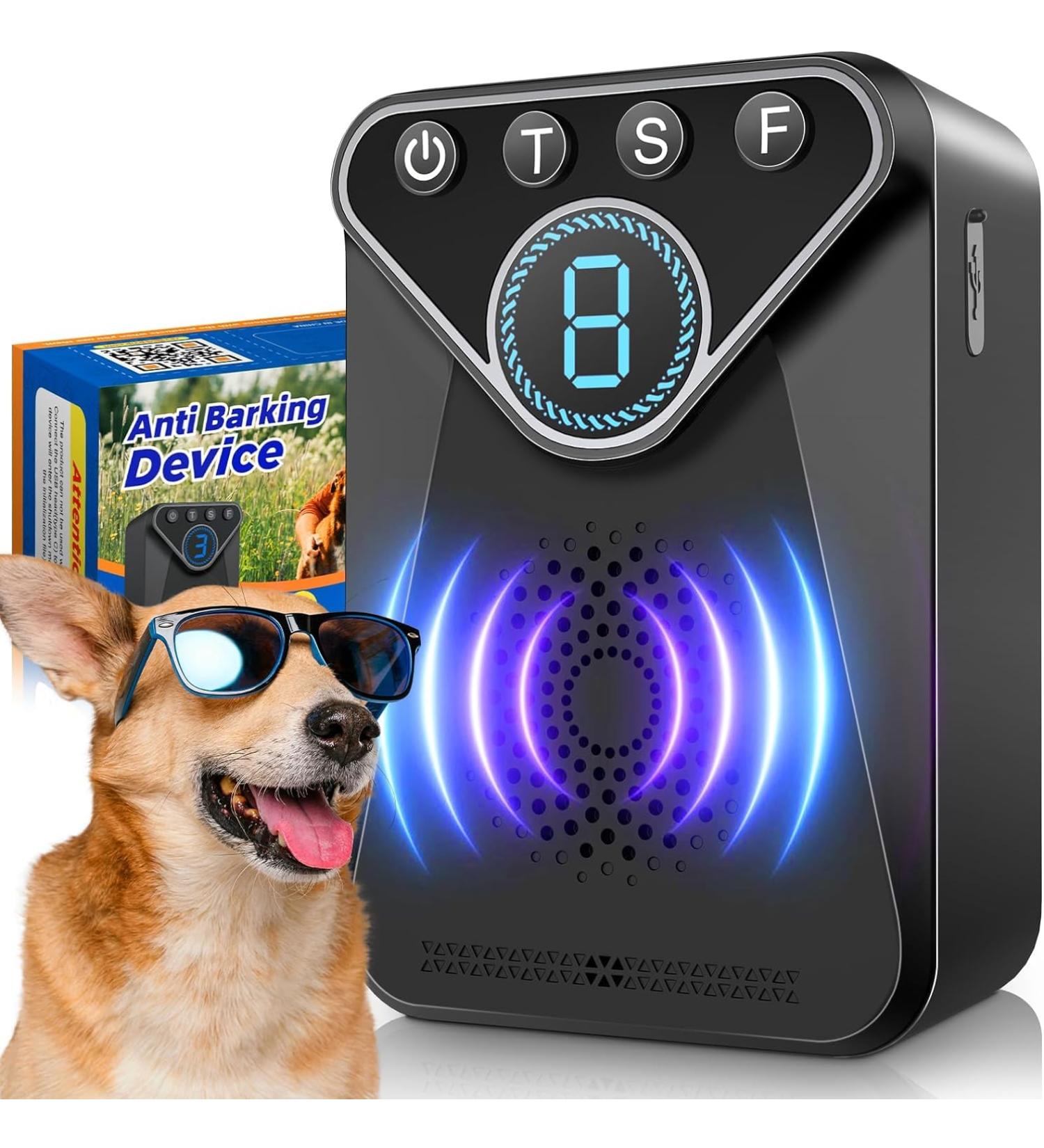 Dog Barking Device Dog Barking Control Devices Upgraded Mini Anti Barking Device 33 Ft Range Stop Dog Barking with 3 Ultrasonic Frequency Levels Dog Barking Deterrent for Indoor & Outdoor Use - Buy Online on GoSupps.com