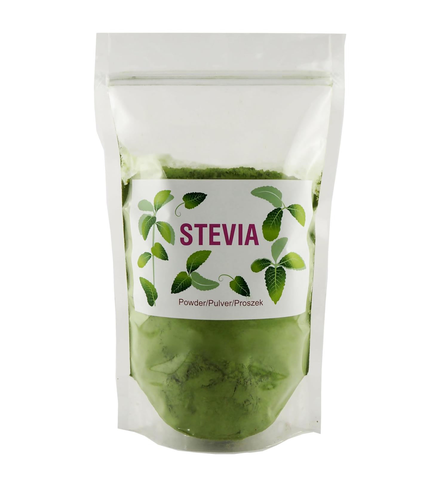 Buy Greek Stevia Powder - Natural Sweetener from Stevia Leaves 300g | International Shipping - Buy Online on GoSupps.com