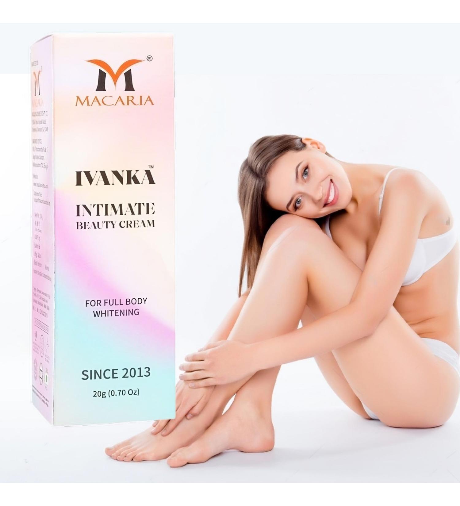 Macaria Cosmetics Ivanka Intimate Beauty Full Body Whitening Brightening Lightening Cream For Women - Buy Online on GoSupps.com