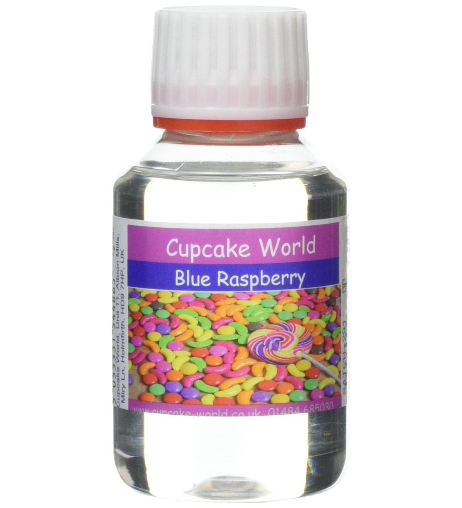 Cupcake World Blue Raspberry Intense Food Flavouring 100 ml Blue-Raspberry - Buy Online on GoSupps.com
