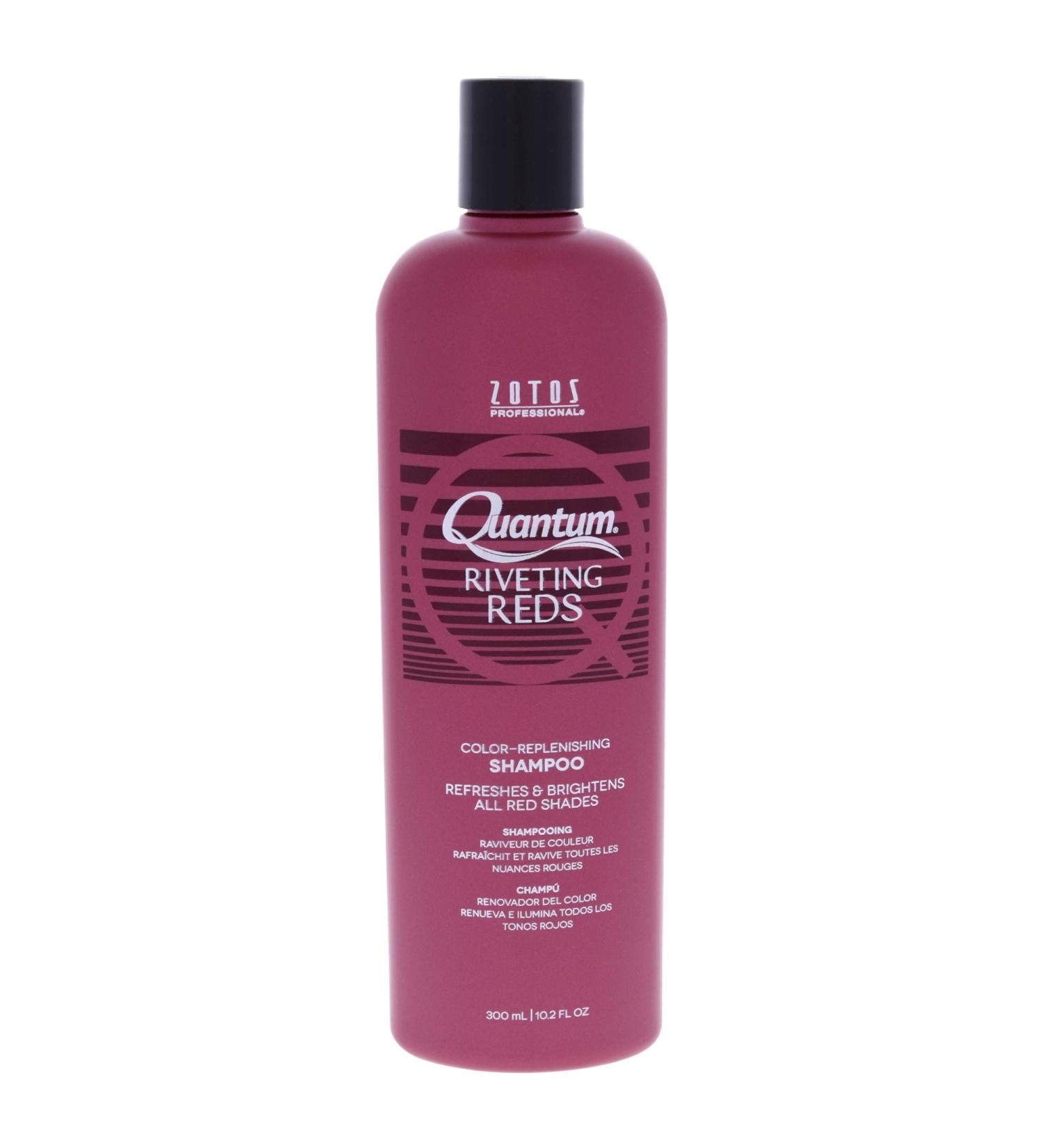 Quantum Colors Color Replenishing Shampoo for Riveting Reds - 10.2 oz | Best International Shipping - Buy Online on GoSupps.com