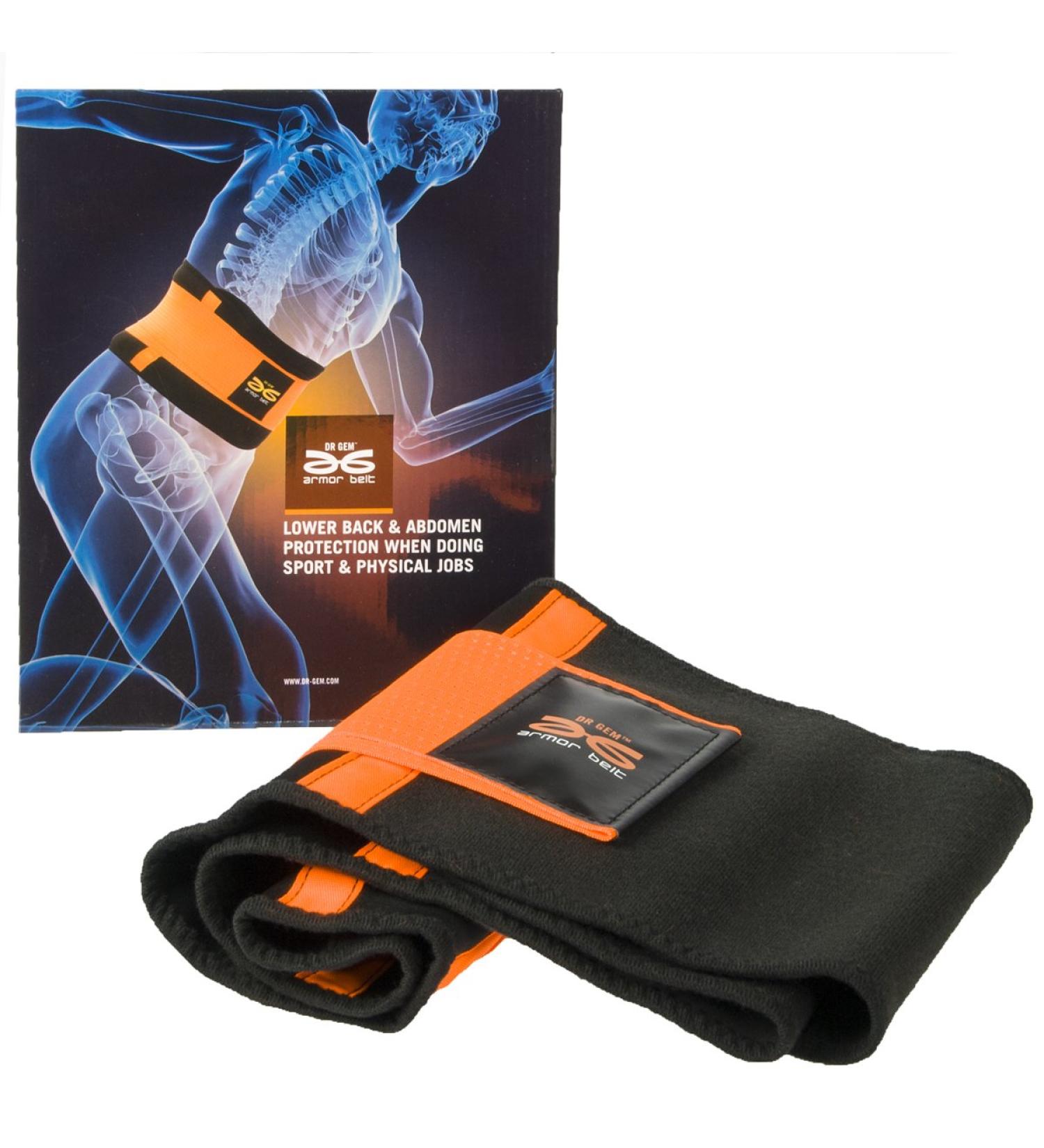 Oramics Armor Back Support Belt - XL Orthopedic Fitness Girdle for Men & Women | Durable Pain Relief & Comfort - Buy Online on GoSupps.com