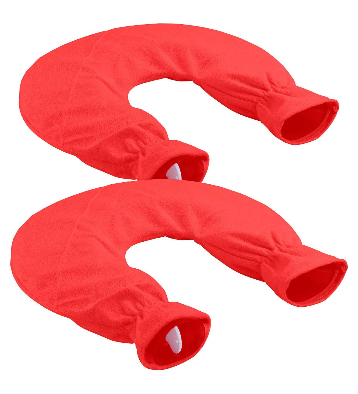 Infactory Neck Heat Bottle Set - 2.5L Removable Fleece Cover 2-Pack Neck Warmer & Heating Bottles for Ultimate Comfort - Buy Online on GoSupps.com