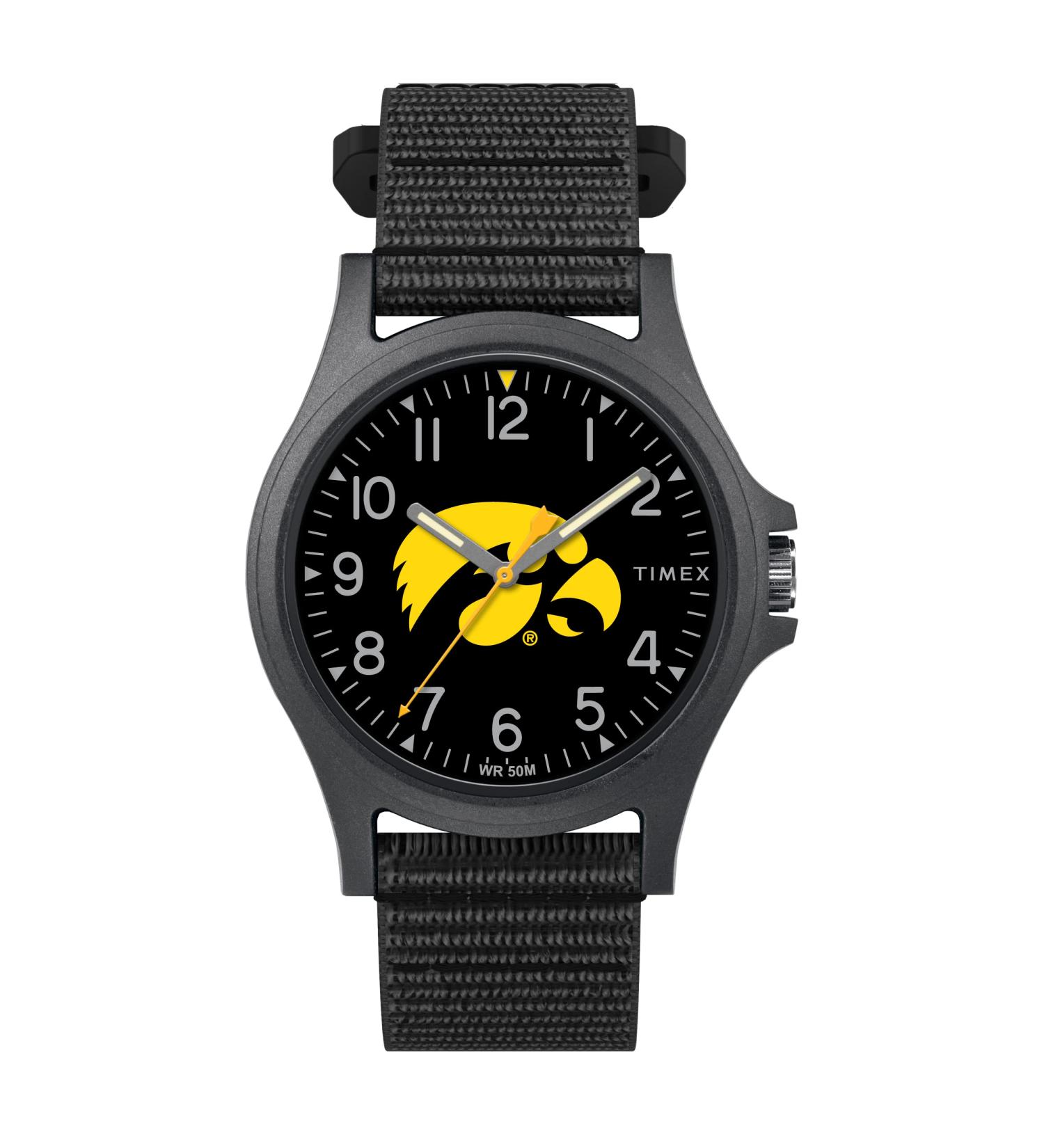 Timex Men's Collegiate Pride 40mm Watch Iowa Hawkeyes