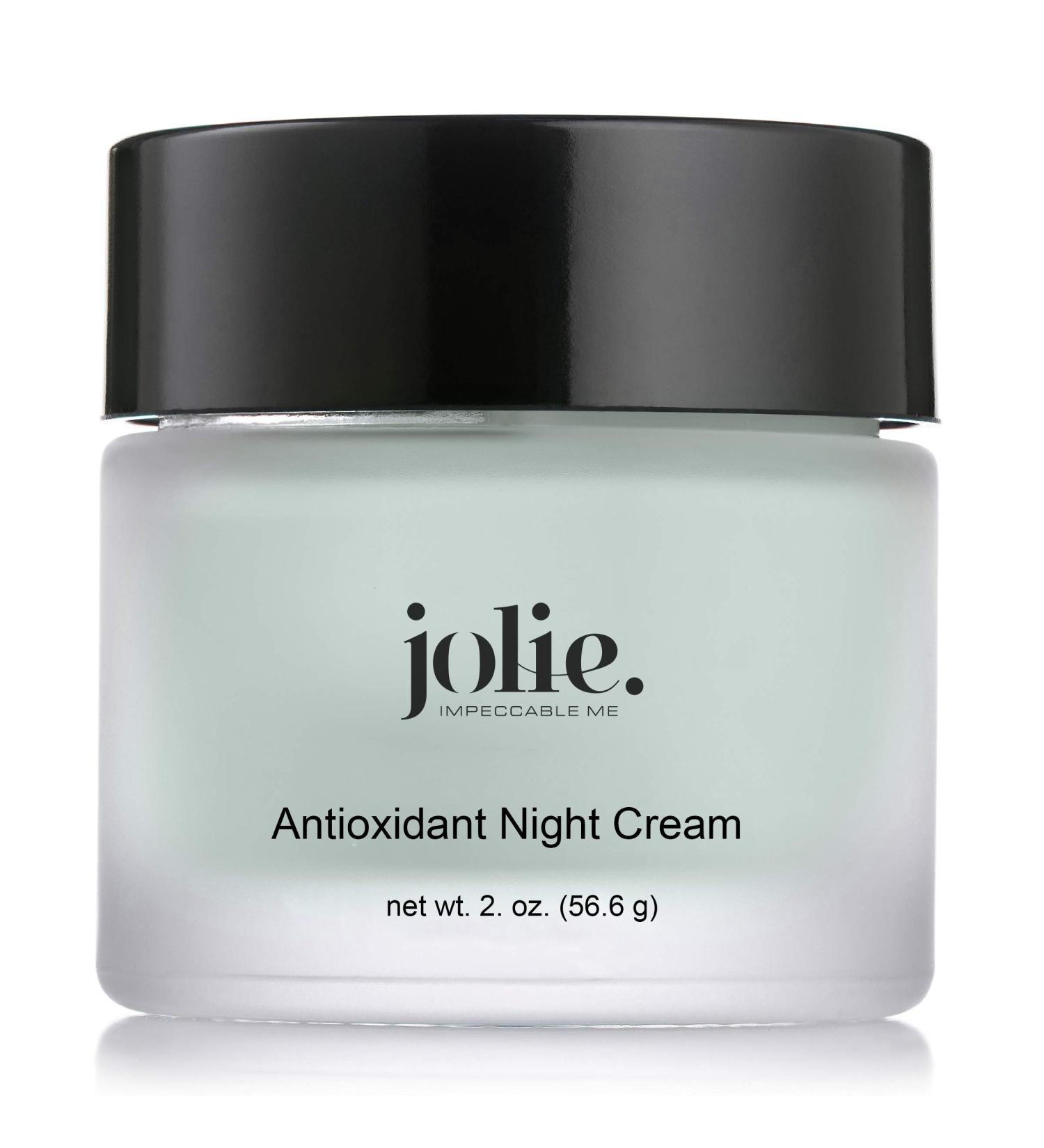 Jolie Antioxidant Night Cream - Enriched Hydrating Moisturizer 2 oz.