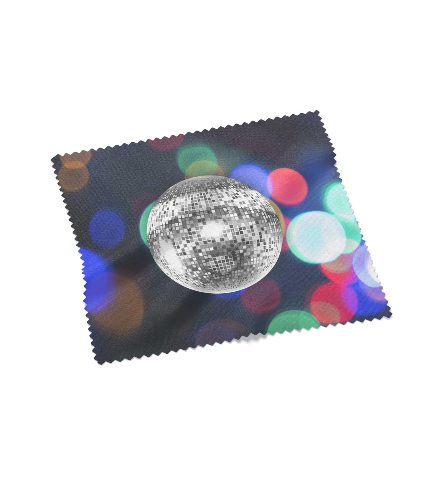 Urban Backwoods Disco Light I Microfiber Cloth Glasses Cleaning Cloth