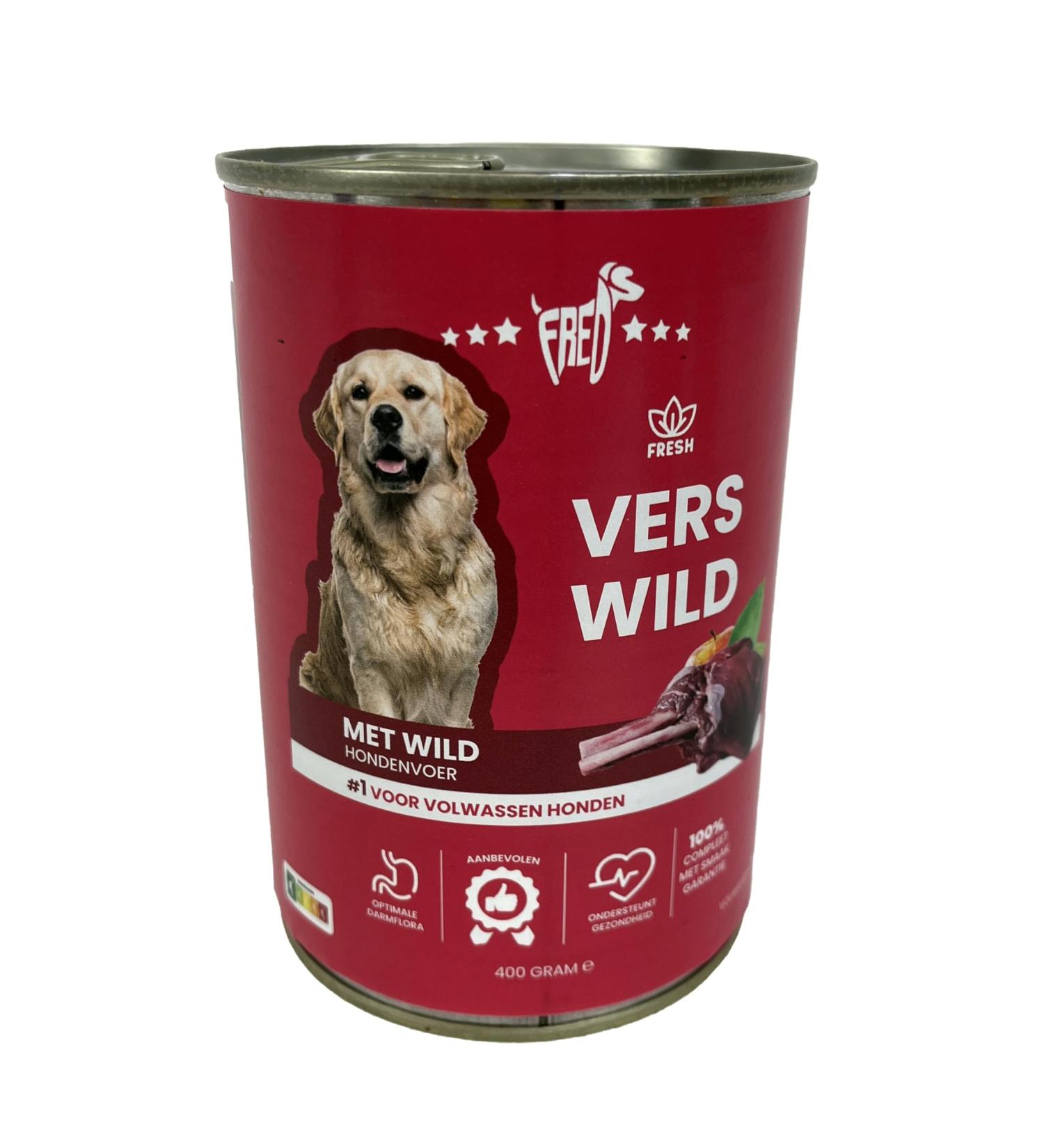 Freds Can of fresh game