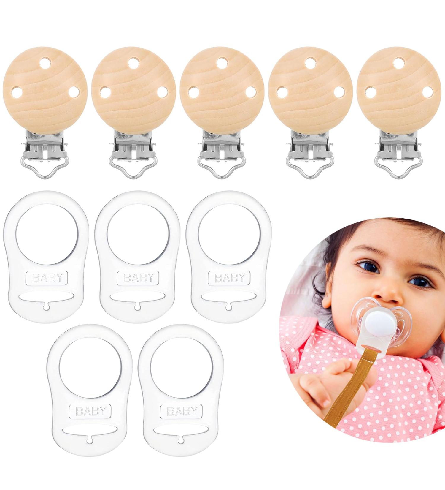 Premium Silicone Pacifier Clips & Chains | Adjustable Pacifier Holders for All Babies - Buy Online on GoSupps.com