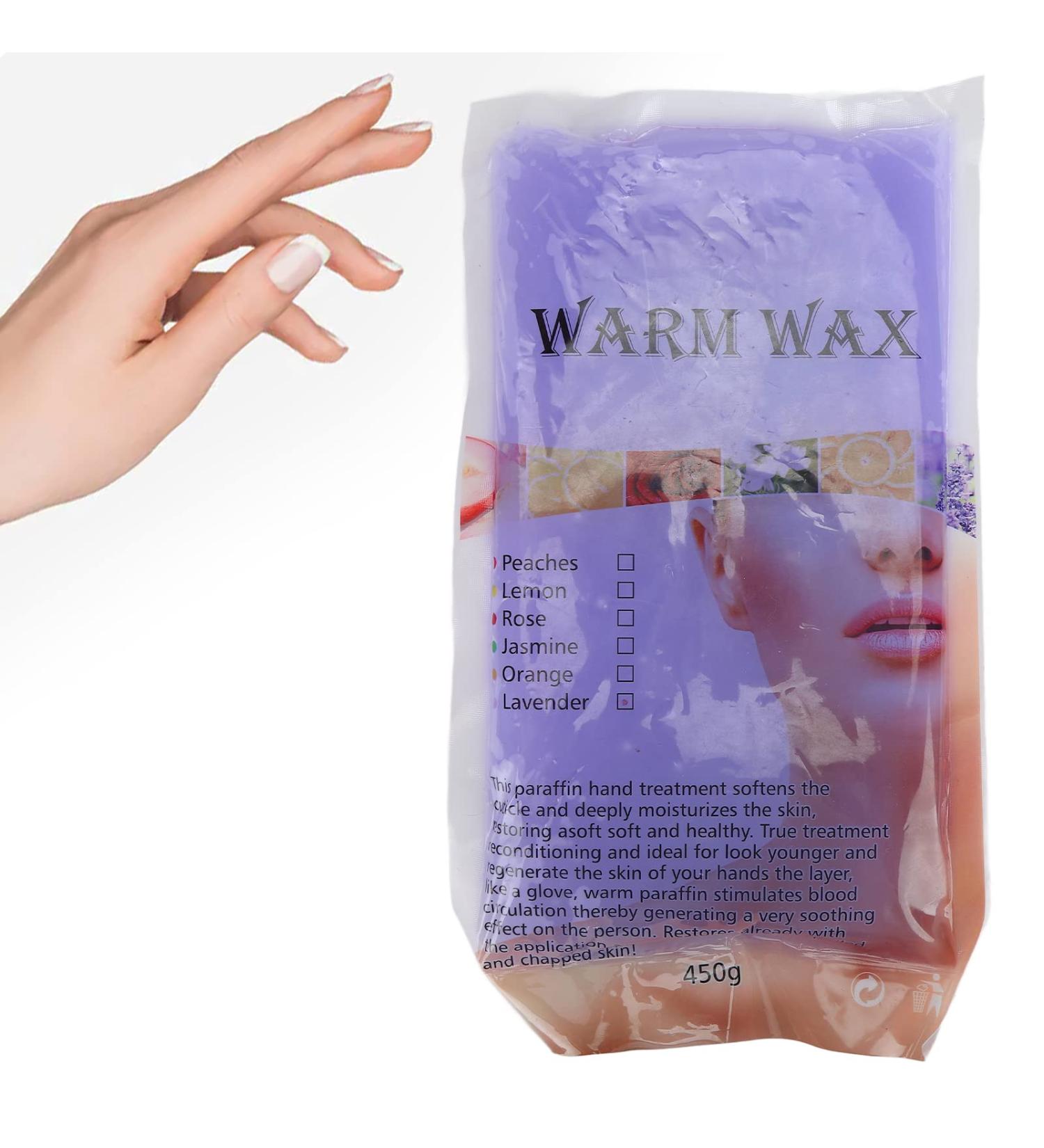 Paraffin Wax Refills 450g - Relieve Arthritis Pain and Stiff Muscles, Hydrates and Protects - Lavender Scent - Ideal for SPA and Home - Buy Online on GoSupps.com