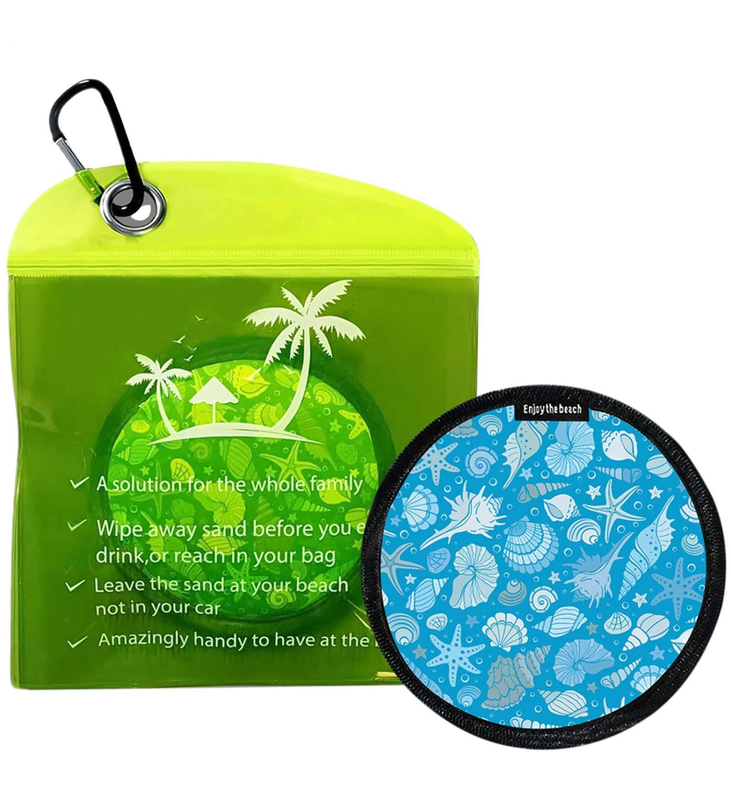 Retailage de sable pour la plage le dissolvant de sable de plage Sac de d m nagement de imperm able portable | Soft r utilisable en poudre de nettoyage pour un nettoyage rapide et Bleu 1 unit (Lot de 1) - Buy Online on GoSupps.com