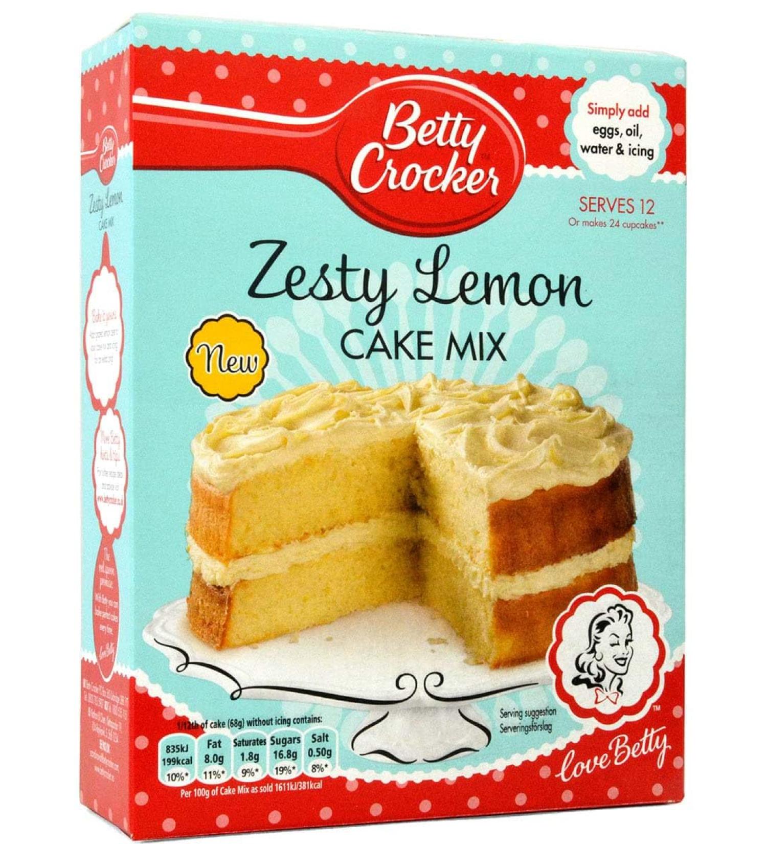 Zesty Lemon Betty Crocker 425g