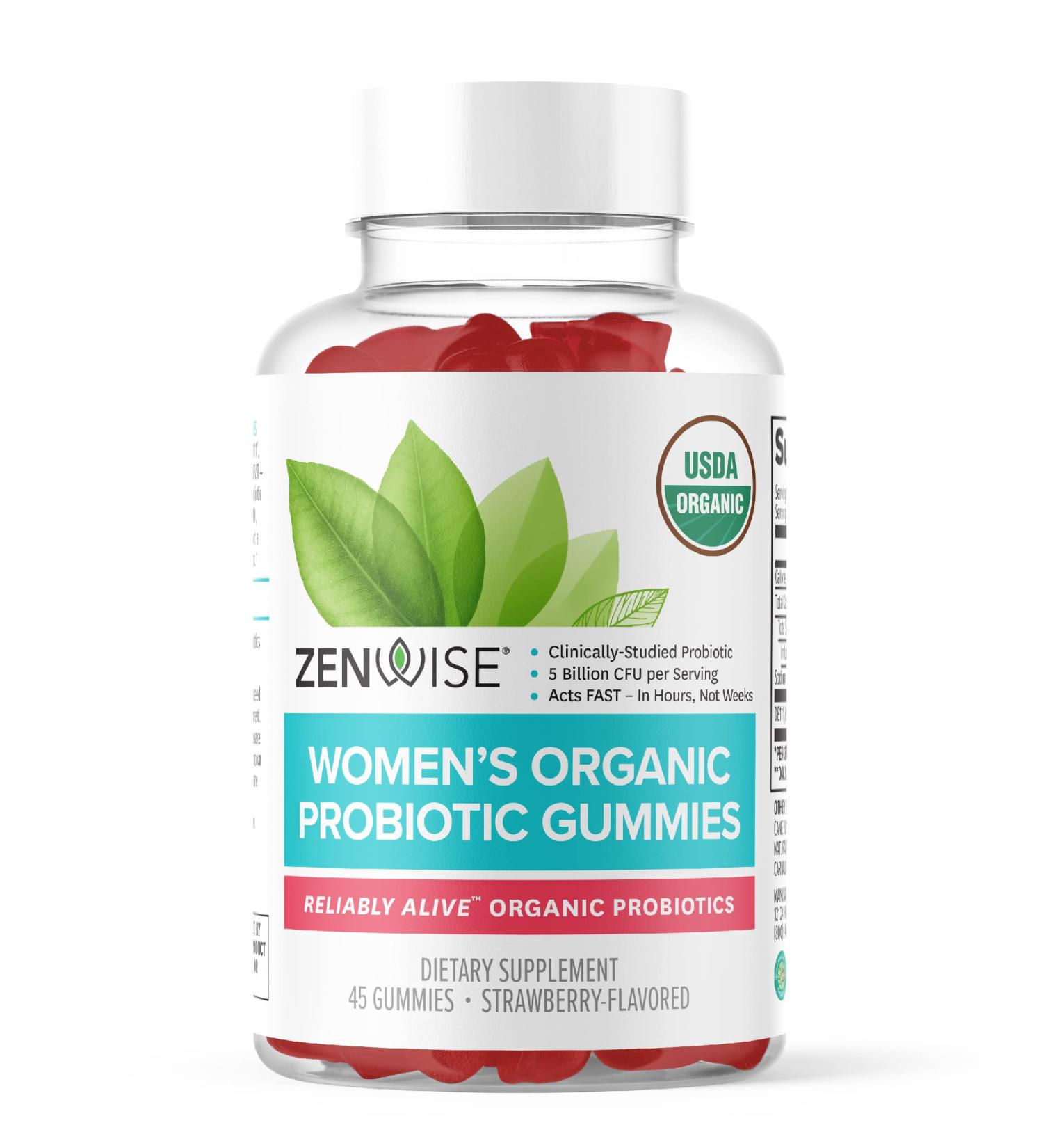 Buy Zenwise Health ZenZYMES+ - Digestive Enzymes, Probiotics & Botanicals | 90 Capsules - Buy Online on GoSupps.com