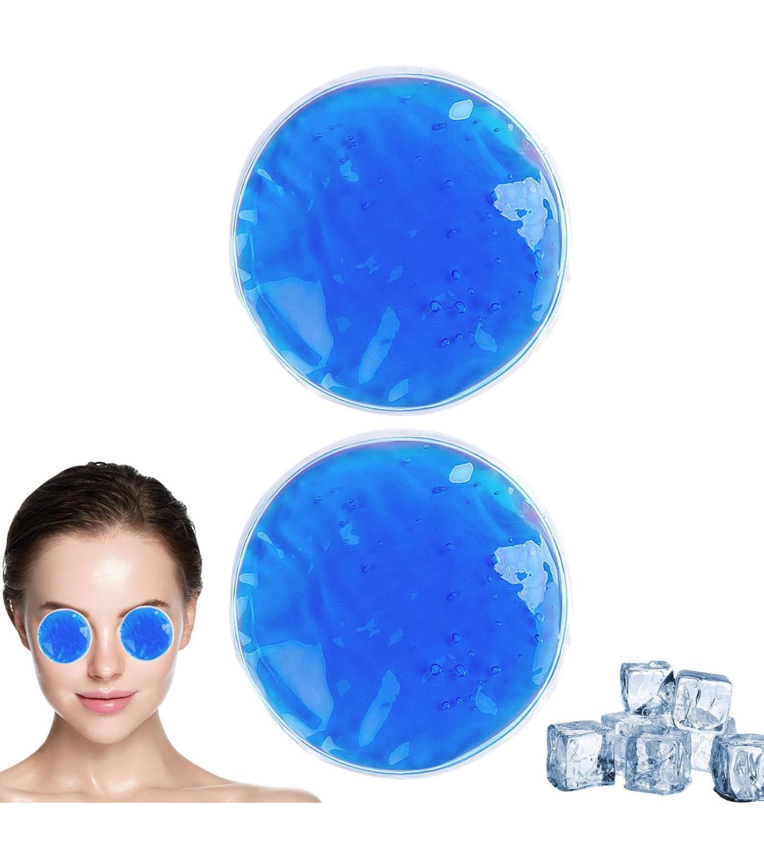  Tebinzi Hot and cold ice packs | Small soft gel ice packs - round hot and cold ice packs for injuries cool with ice. Tebinzi - Buy Online on GoSupps.com