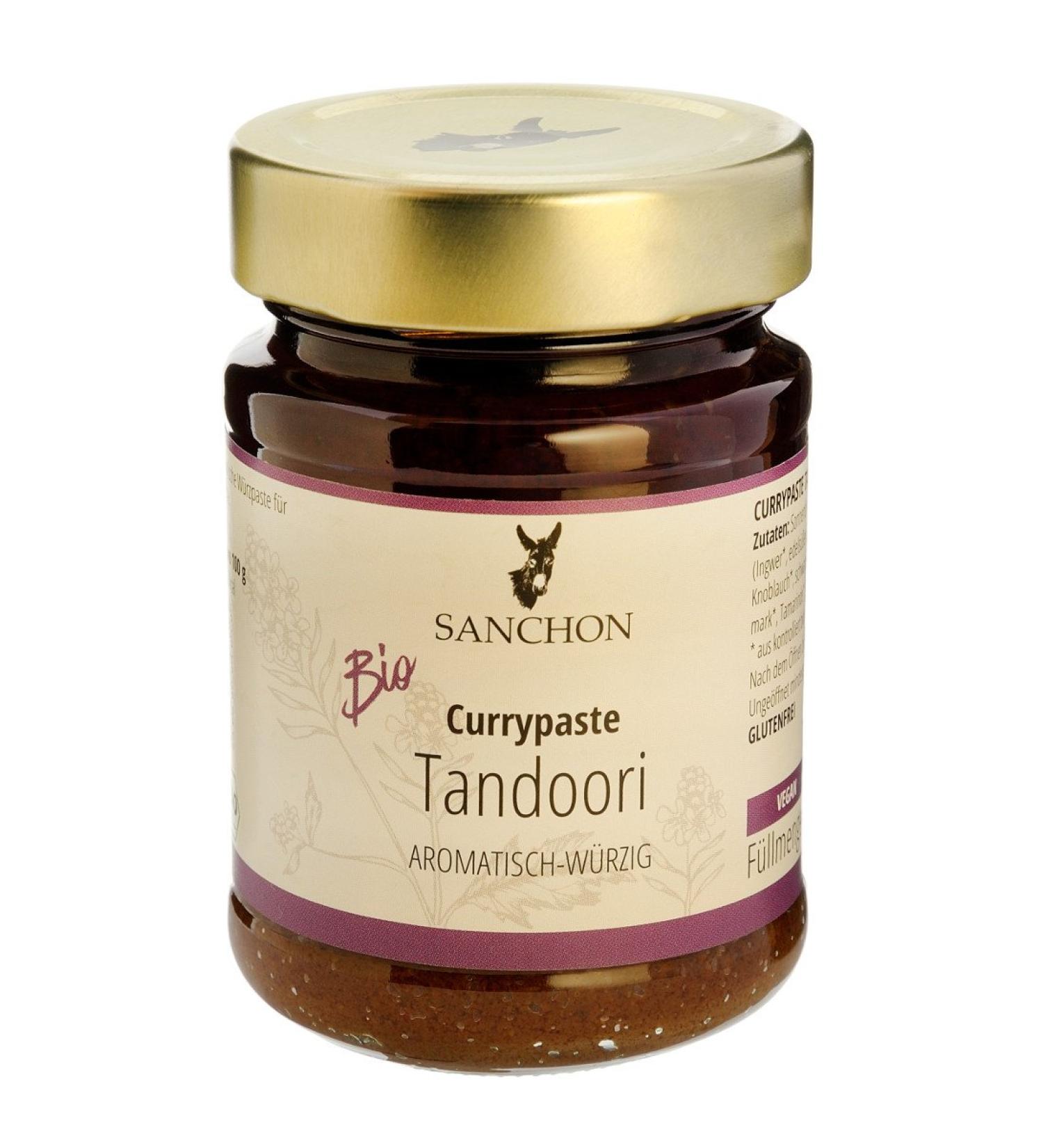 Sanchon curry paste "Tandoori" (190 g) - Organic 190 g (1 pack)