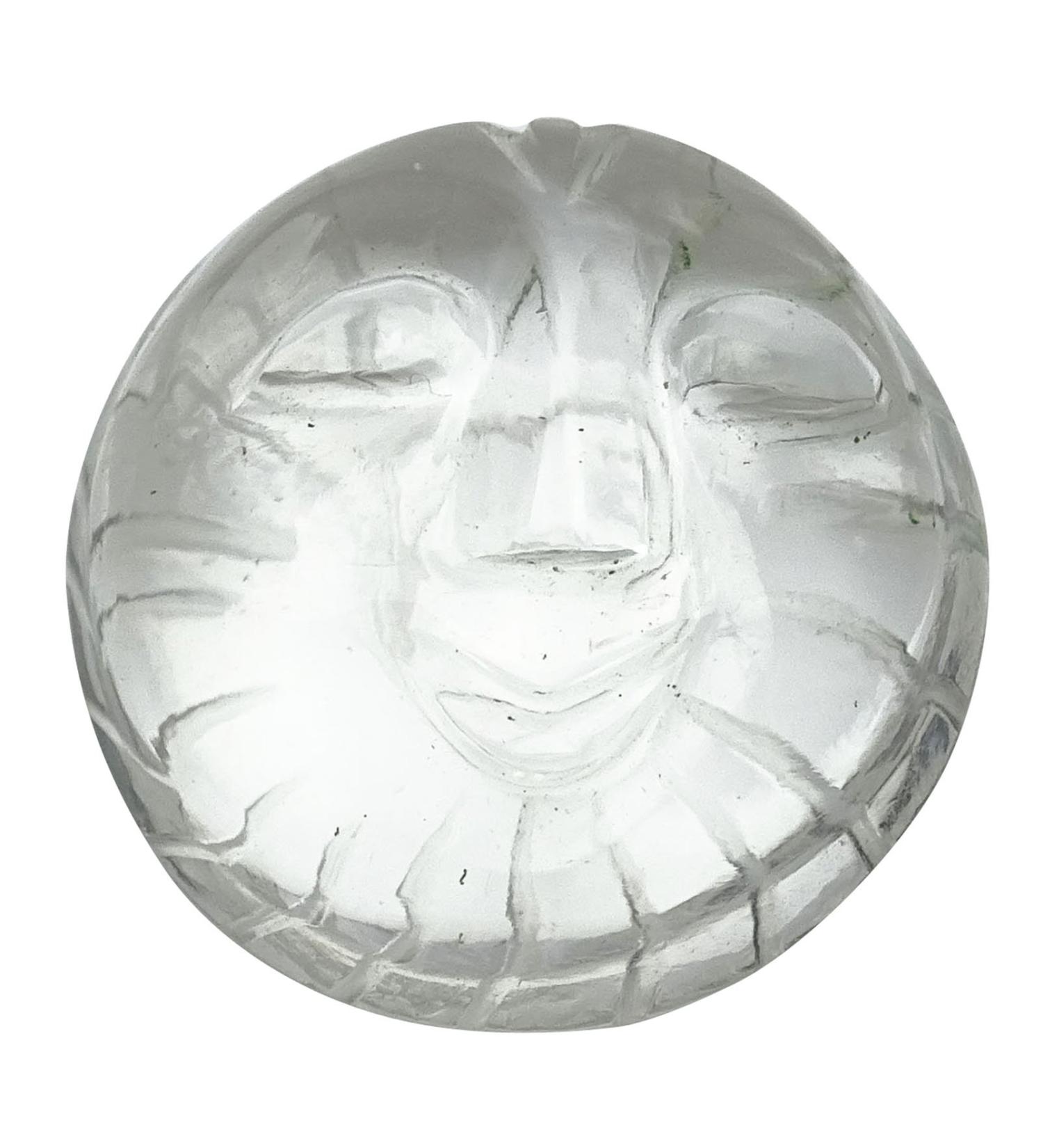 Sun Figurine Indian Statue Car D cor Crystal Clear Carved Car Dashboard Gift Clear-9 - Buy Online on GoSupps.com