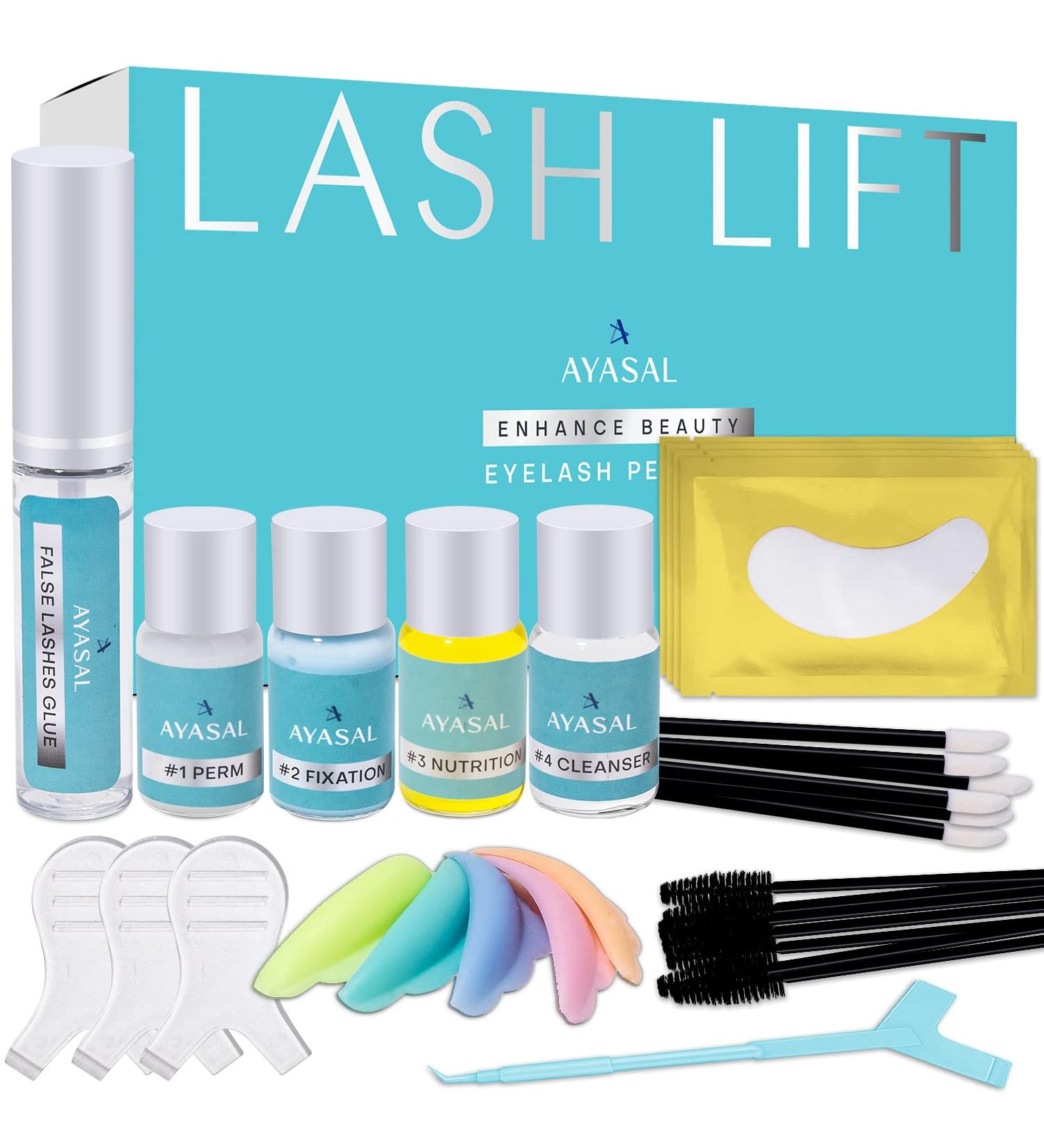 AYASAL Eyelash Perm Kit - Long-Lasting Curl for Home & Professional Use - Buy Online on GoSupps.com