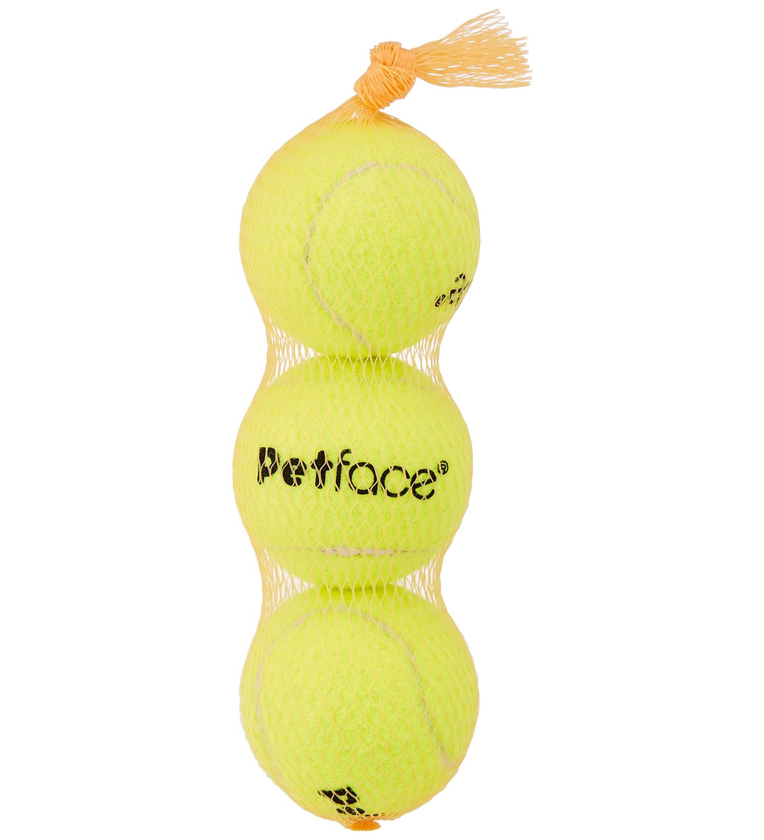 Petface Super Tennis Balls for Dogs 3 Pack for Throwing & Retrieving | Outdoor Exercise Toy - Buy Online on GoSupps.com