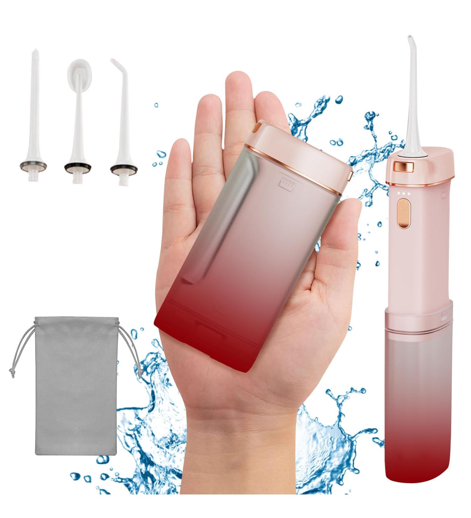 3T6B Cordless Water Flosser - Portable Dental Cleaner for Home & Travel | IPX7 Waterproof 3 Modes | Ideal for Teeth Braces & Bridges Care - Buy Online on GoSupps.com