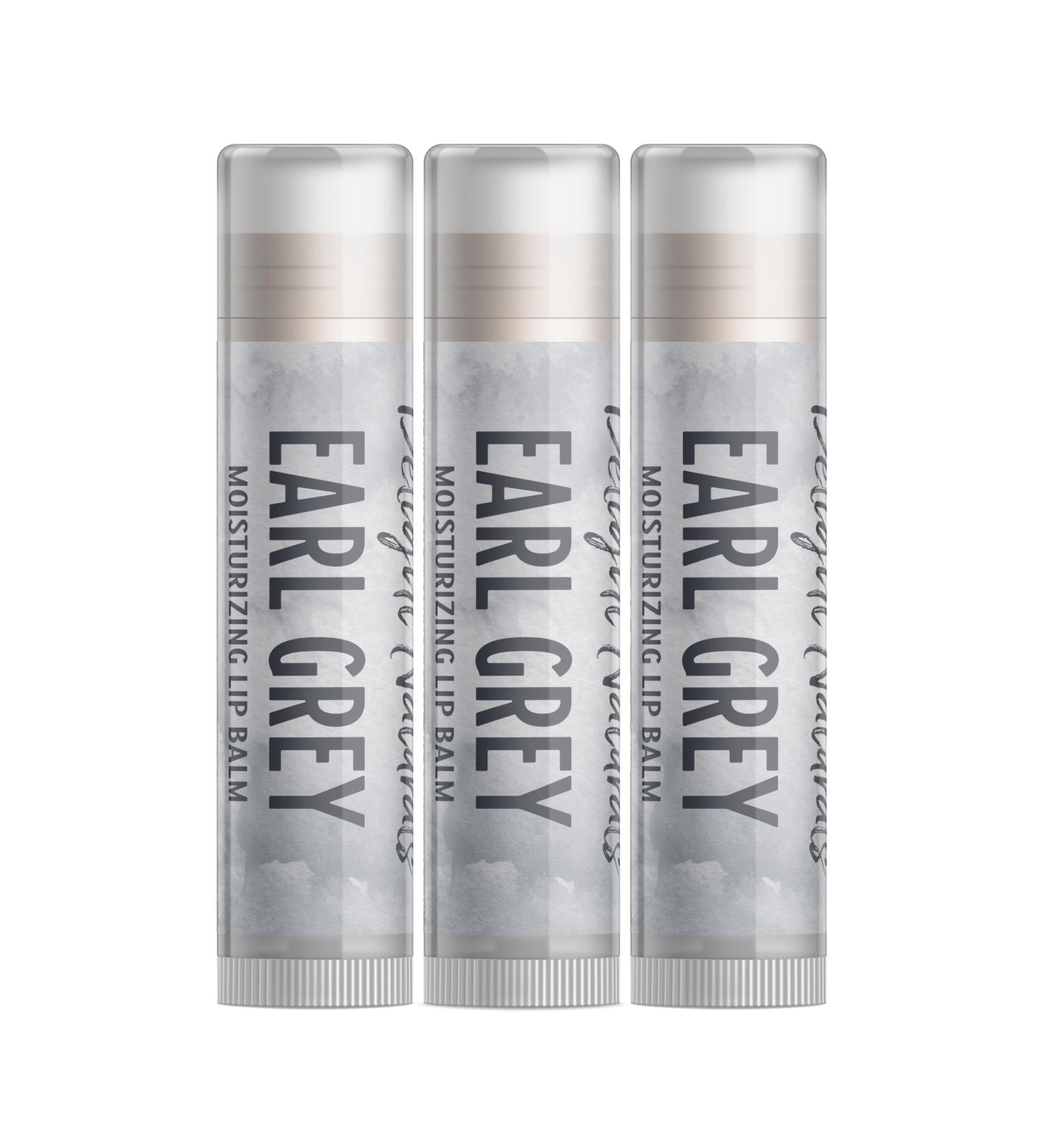 Delight Naturals Earl Grey Lip Balm - Three Pack 3 Pack - Buy Online on GoSupps.com