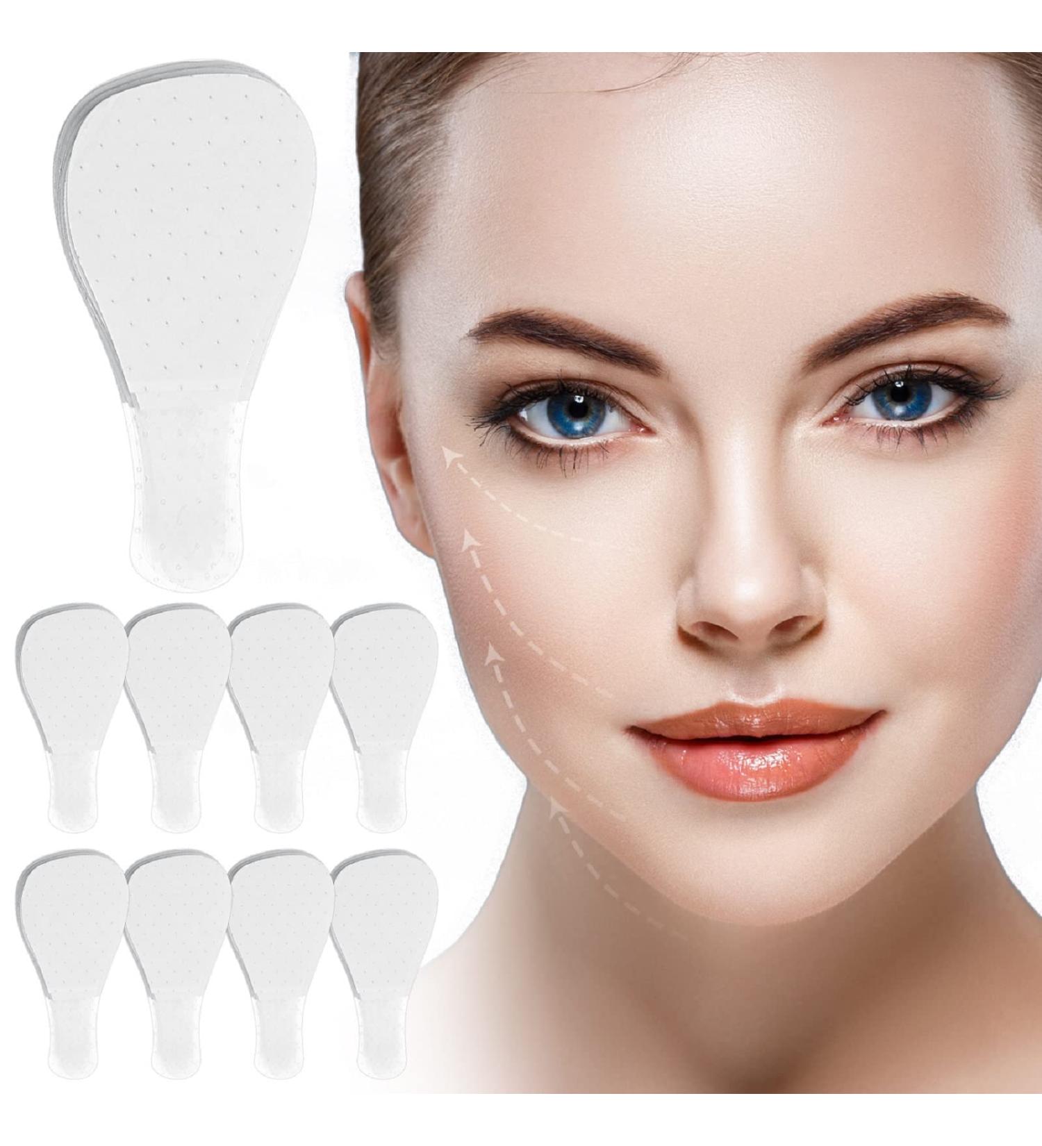 80pc Face Lift Tapes & V-line Sticker with Lifting Ropes for Women - Invisible, Waterproof & Elastic Chin Lift Patch - Buy Online on GoSupps.com