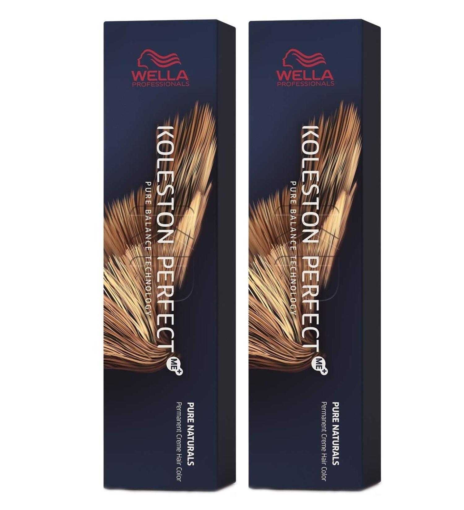 WELLA Koleston Perfect Me KP Pure Naturals 4/0 Medium Blonde 2-pack brown 1 piece (2-pack)