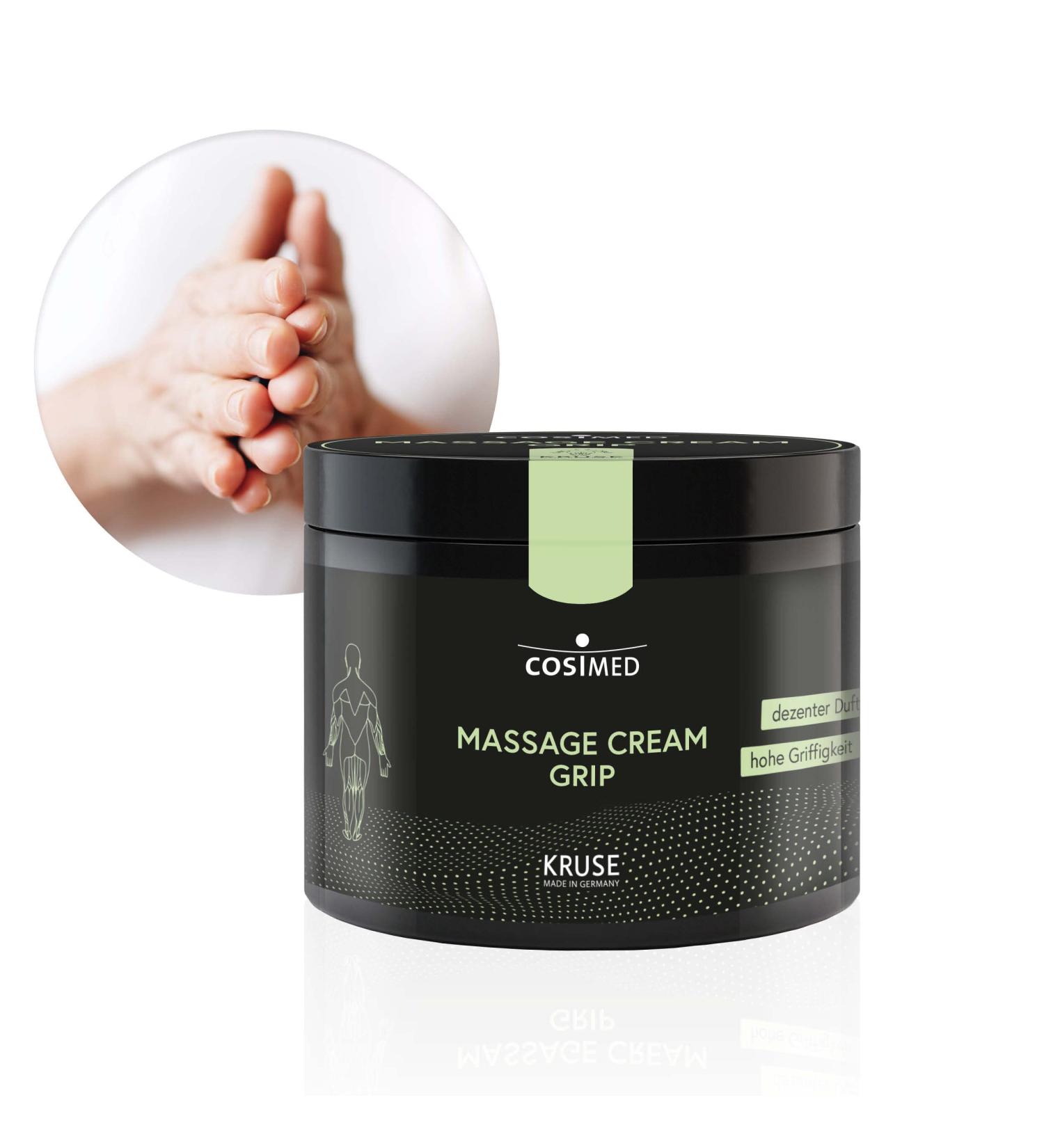 Black Edition Massage Cream Grip - 500ml | High Grip & Subtle Fragrance | International Shipping Available - Buy Online on GoSupps.com
