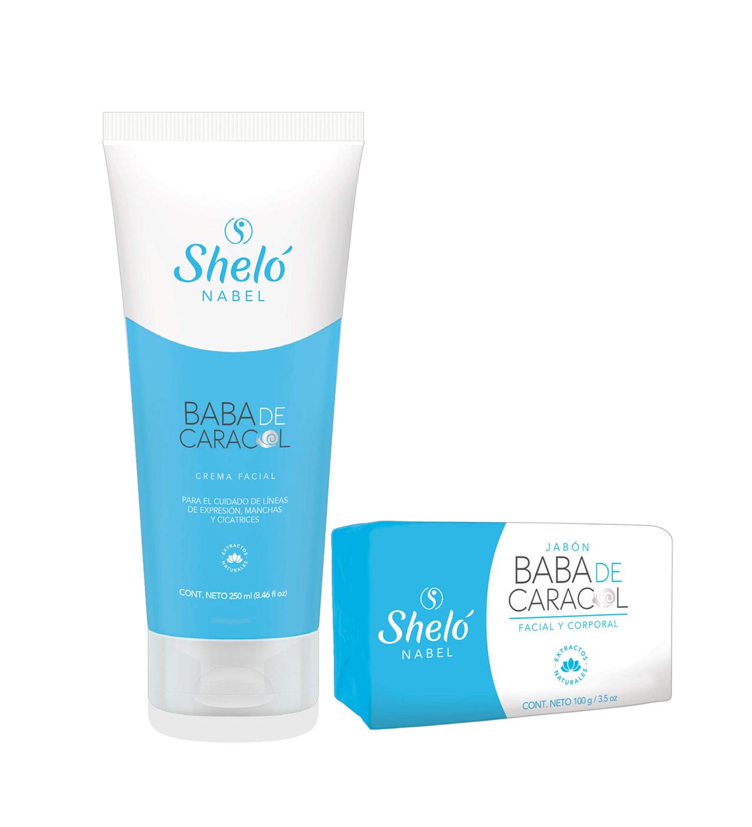Baba de Caracol Facial Lotion and Soap Kit - Skin Care Set for Radiant Results - Buy Online on GoSupps.com