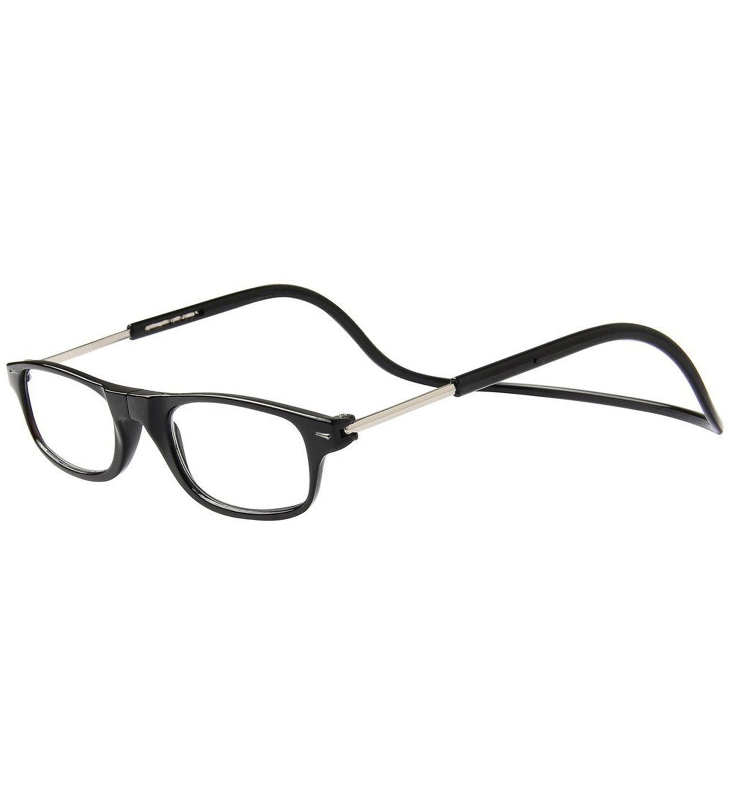 TBOC +3.50 Reading Glasses for Men & Women - Foldable Adjustable Black Frames | Presbyopia Aid with Magnetic Closure - 1 Pack - Buy Online on GoSupps.com