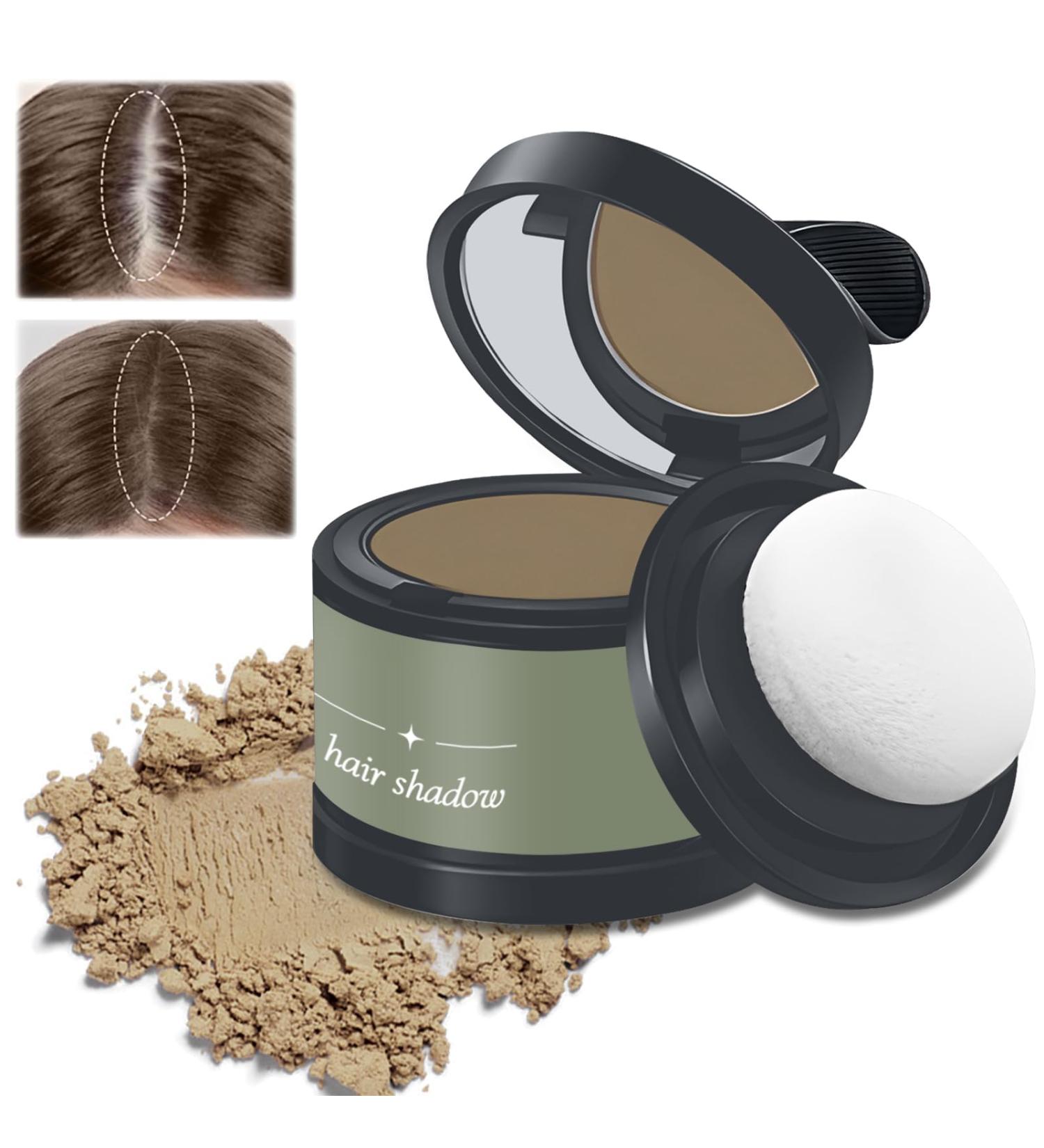 Tpubmity 4 g carrot powder hairline powder carrot powder for concealing the hairline for filling thinning hair for men and women light pebble Light curry - Buy Online on GoSupps.com