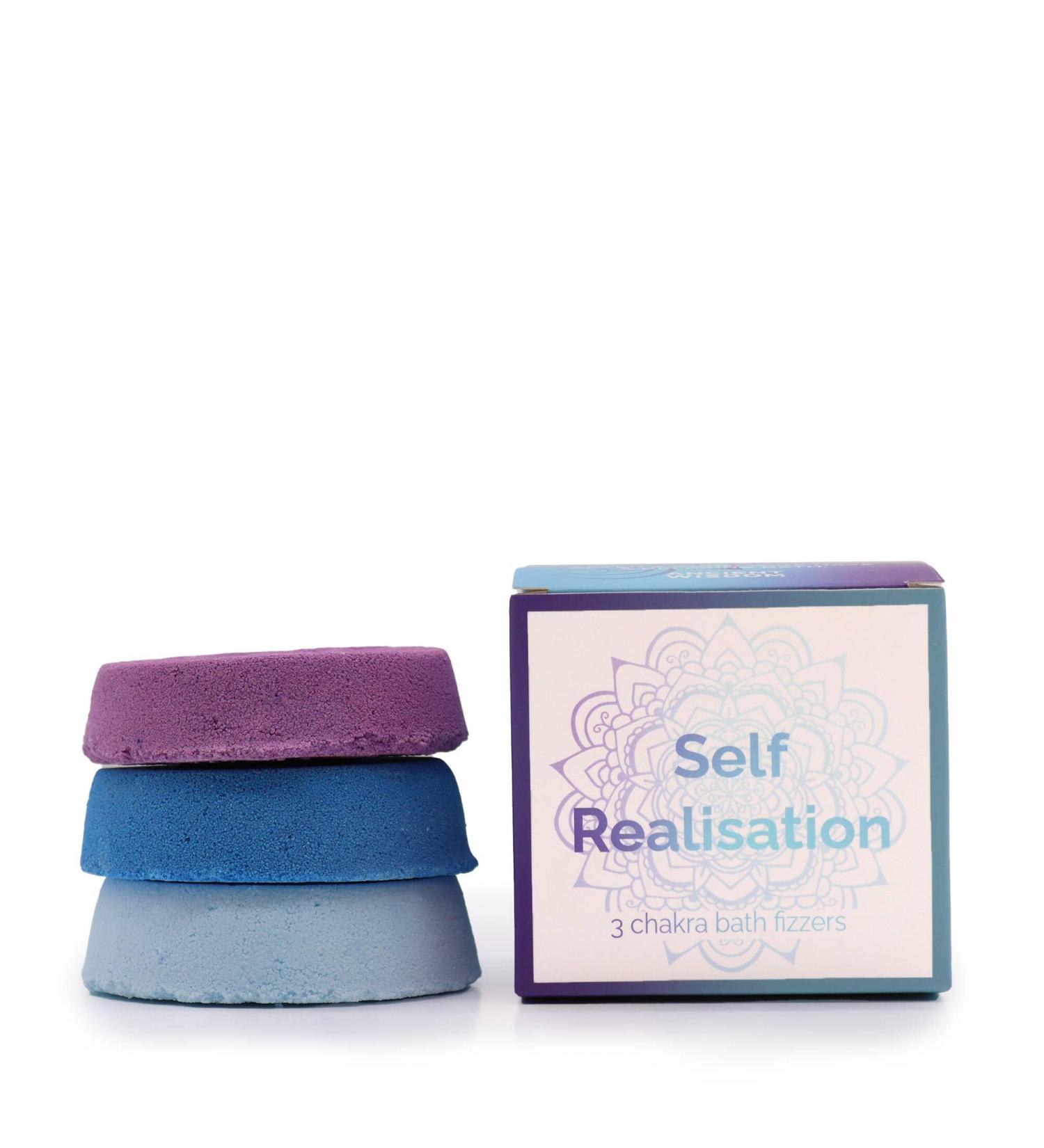 Ancient Wisdom Holistic Chakra Bath Fizz Gift Set - Unlock and harmonize vital energy centers with sparkling infused essential oils for self-realization concentration and - Buy Online on GoSupps.com