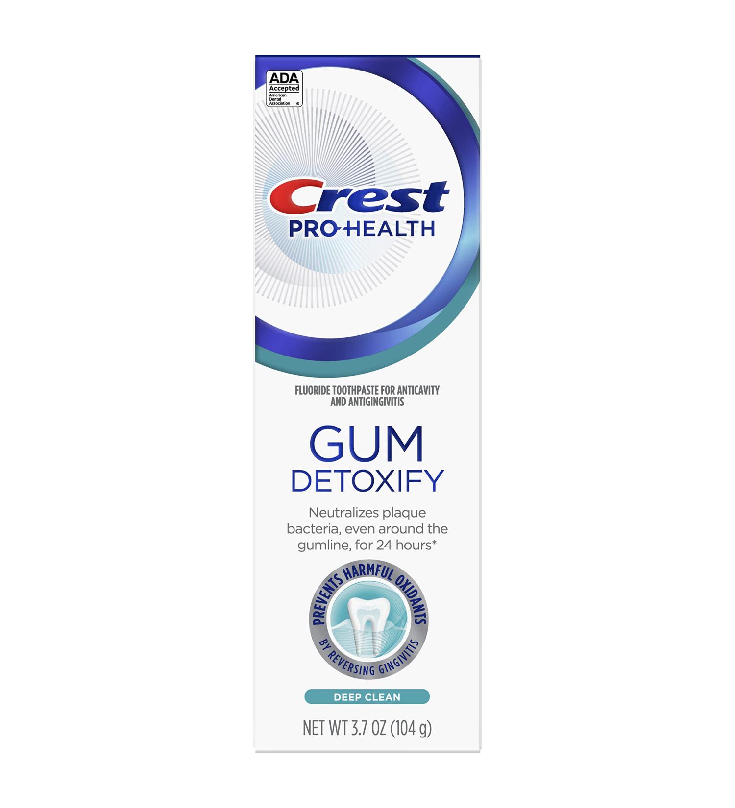 Crest Pro-Health Gum Detoxify Toothpaste - Deep Clean - 3.7 oz - Buy Online on GoSupps.com