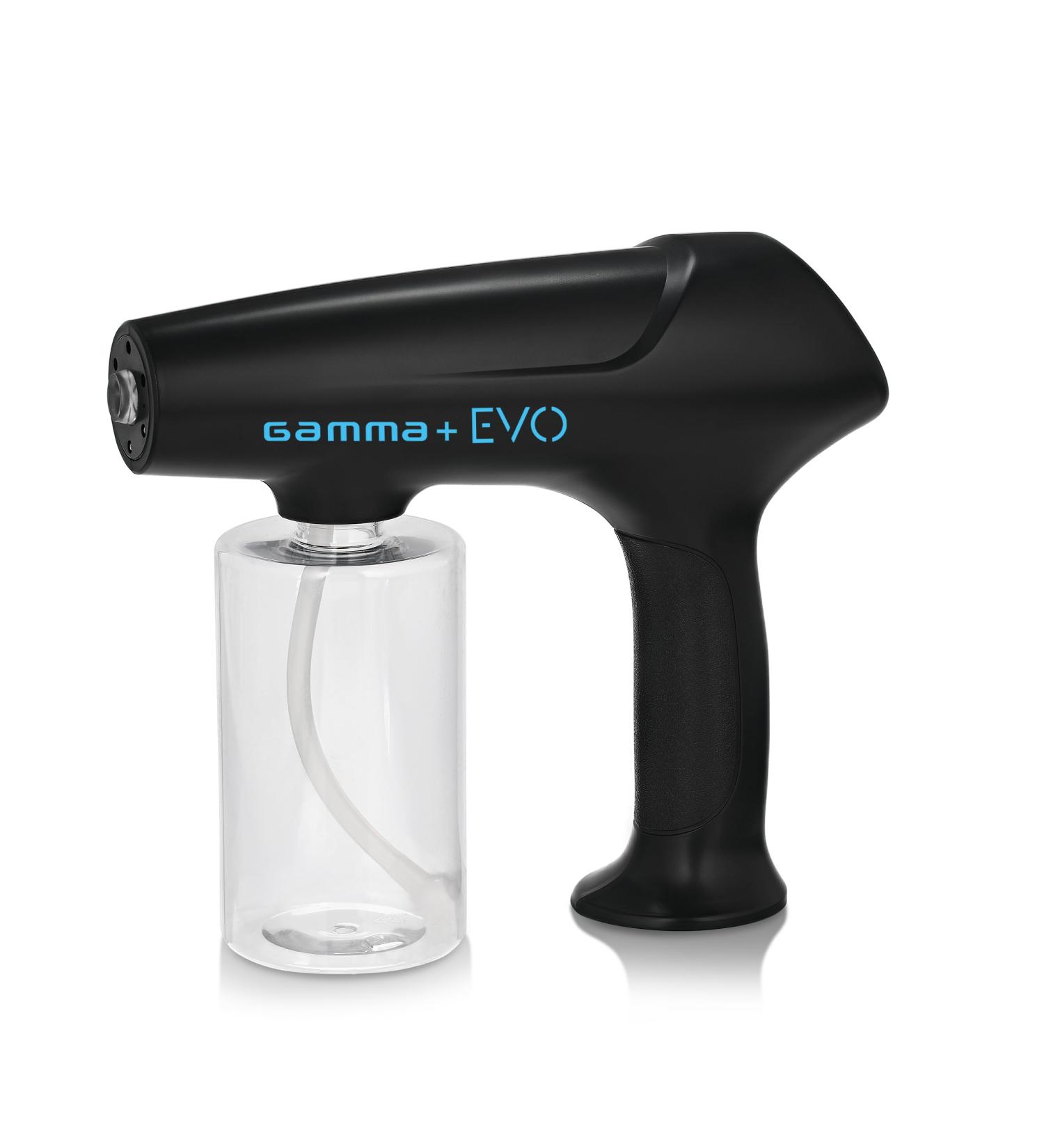 GAMMA+ Evo Nano Mister | Cordless Portable Water Sprayer | Disinfect Mist | USB-C Rechargeable | Ideal for Barber Salon & Home Use - Black - Buy Online on GoSupps.com