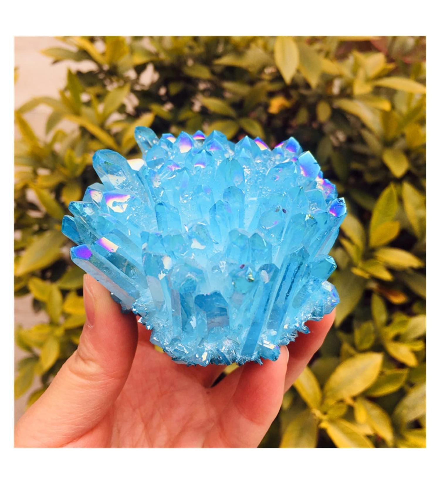 Crystal Rough Natural Crystal Cluster White Specimen Ore Quartz Reiki Stone Raw Crystal Home Decor Decoration Gift 300-400g - Buy Online on GoSupps.com