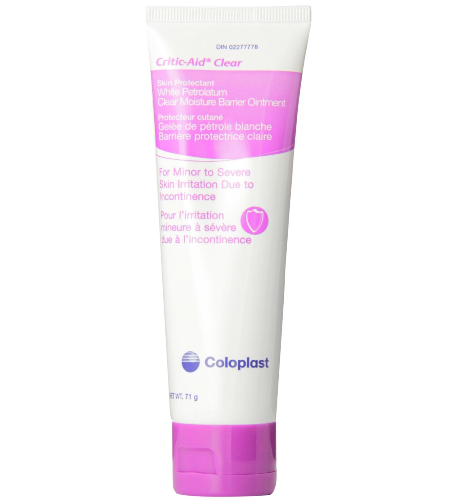 Critic-Aid Clear Moisture Barrier Ointment 2.5 oz (71 g) Tube - Skin Protectant - Buy Online on GoSupps.com