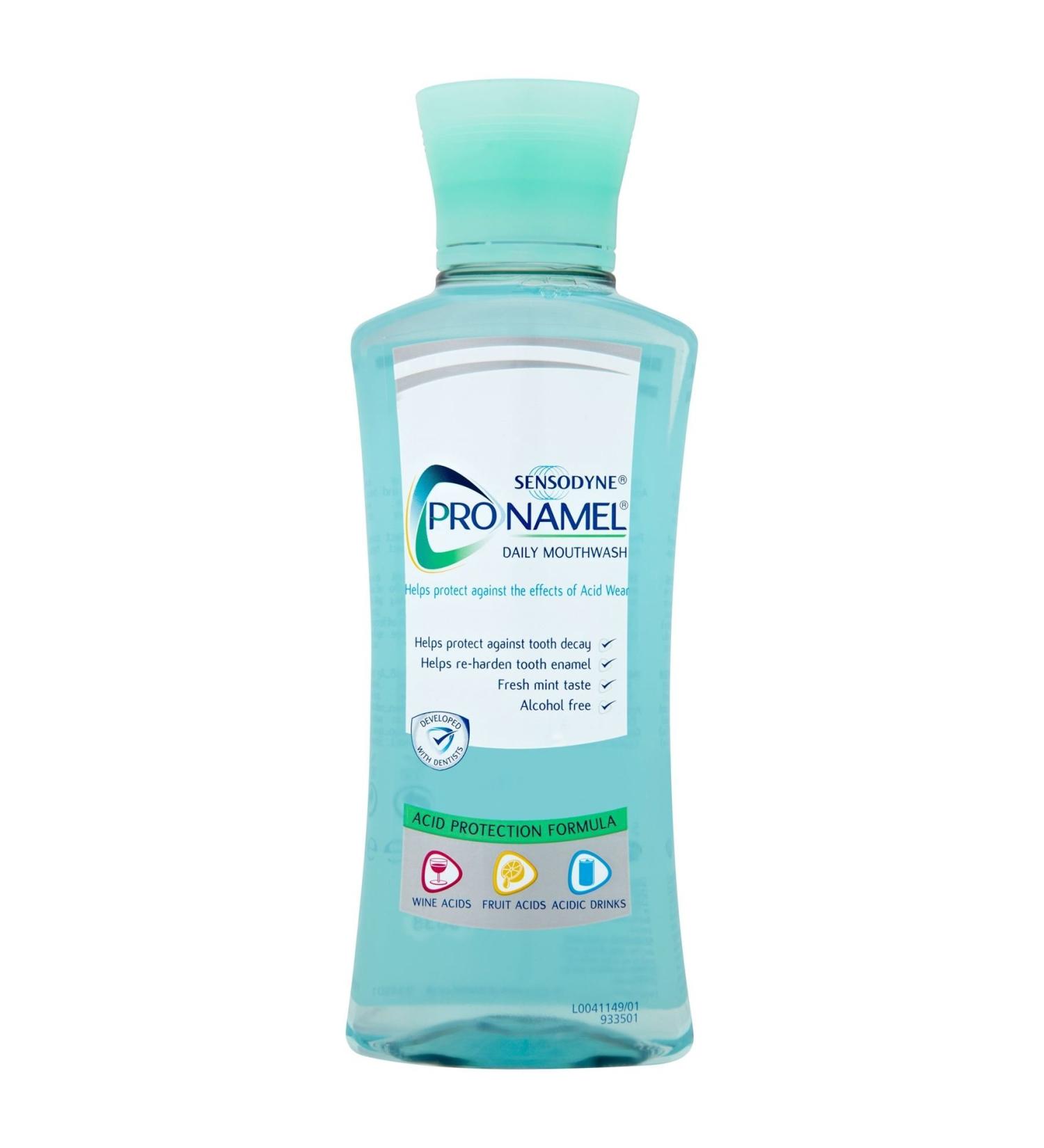  SENSODYNE PRONAMEL Sensodyne Pronamel Pack of 8 Daily Mouthwashes 250 ml - Buy Online on GoSupps.com