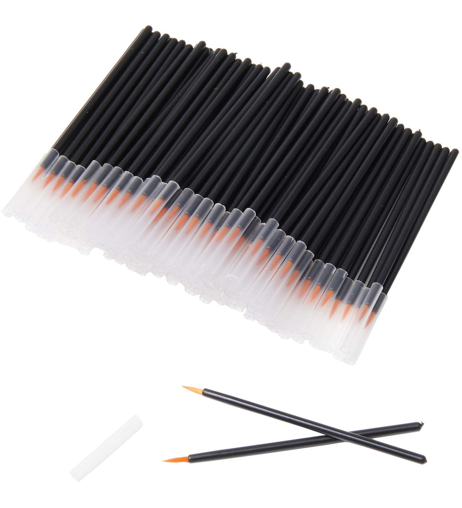 Hedume 300 Pack Disposable Eyeliner Brush Applicators - Eye Liner Wands for Makeup - Buy Online on GoSupps.com