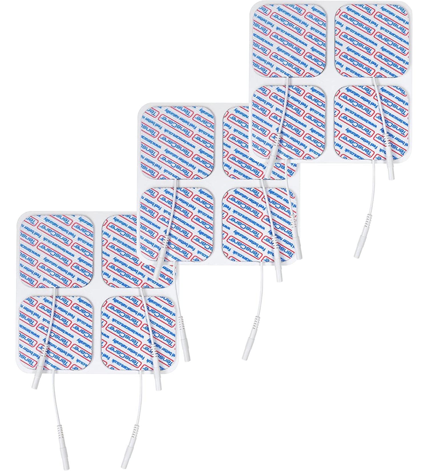 TensCare Superior Electrode Pads - Perfect for TENS EMS and IFT Units (3 Packs of 4 Electrodes) - Buy Online on GoSupps.com