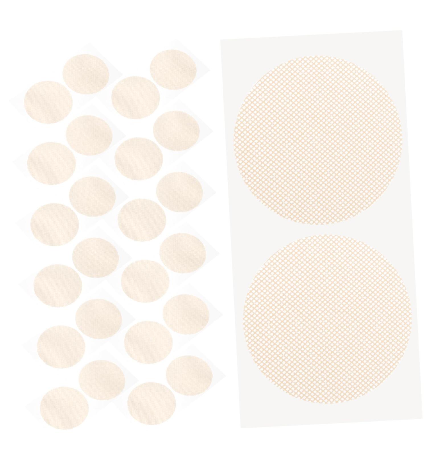 Buy Lalafina 50 Pairs of Nipple Stickers for Men - Invisible Nipple Covers & Pasties | Perfect for Training & Protection 3.5x3.5cm - International Shipping Available - Buy Online on GoSupps.com