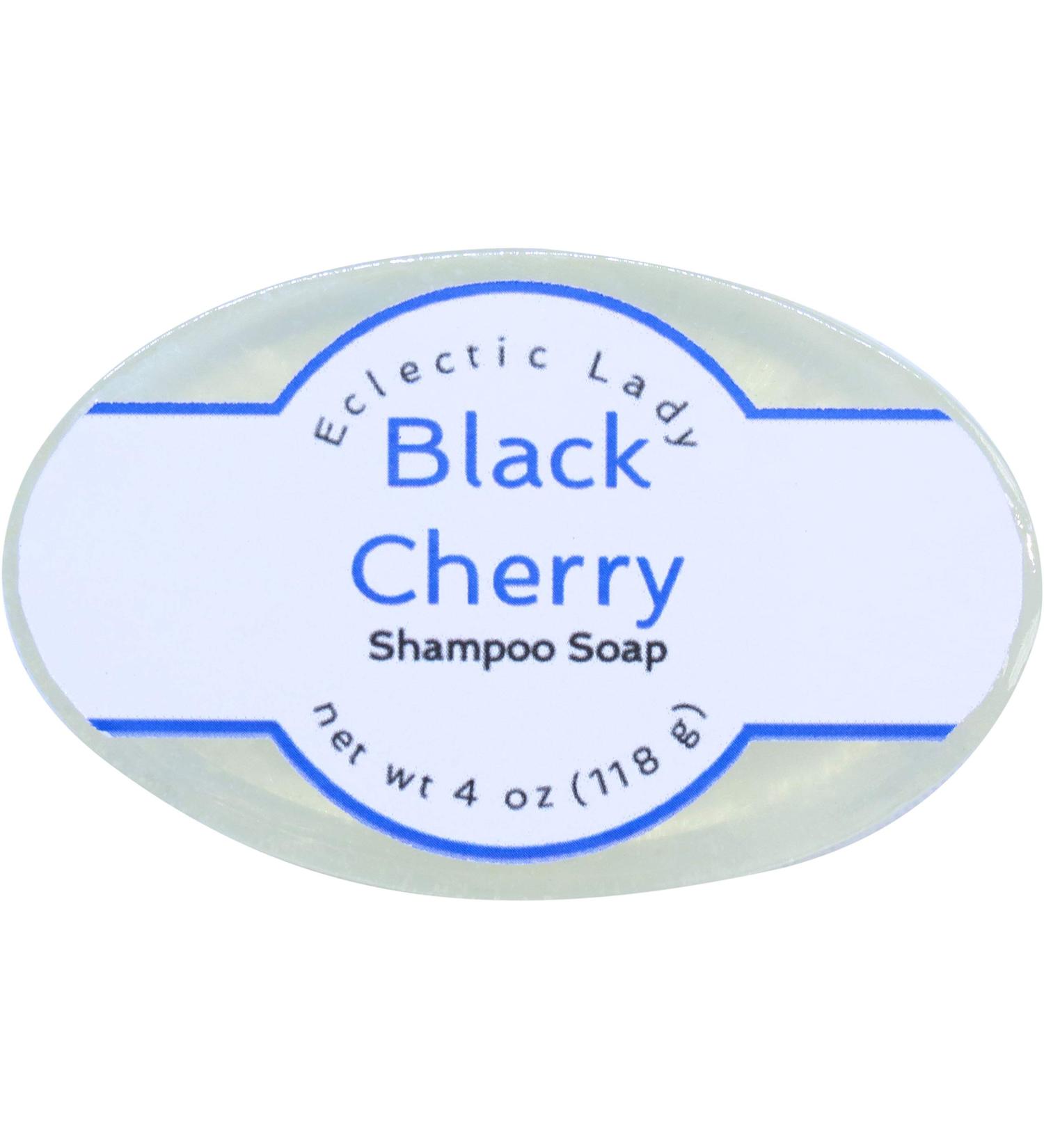 Buy Eclectic Lady Black Cherry Shampoo Soap Bar | Pure Argan Oil Silk & Honey Protein - 4 oz | International Shipping Available - Buy Online on GoSupps.com
