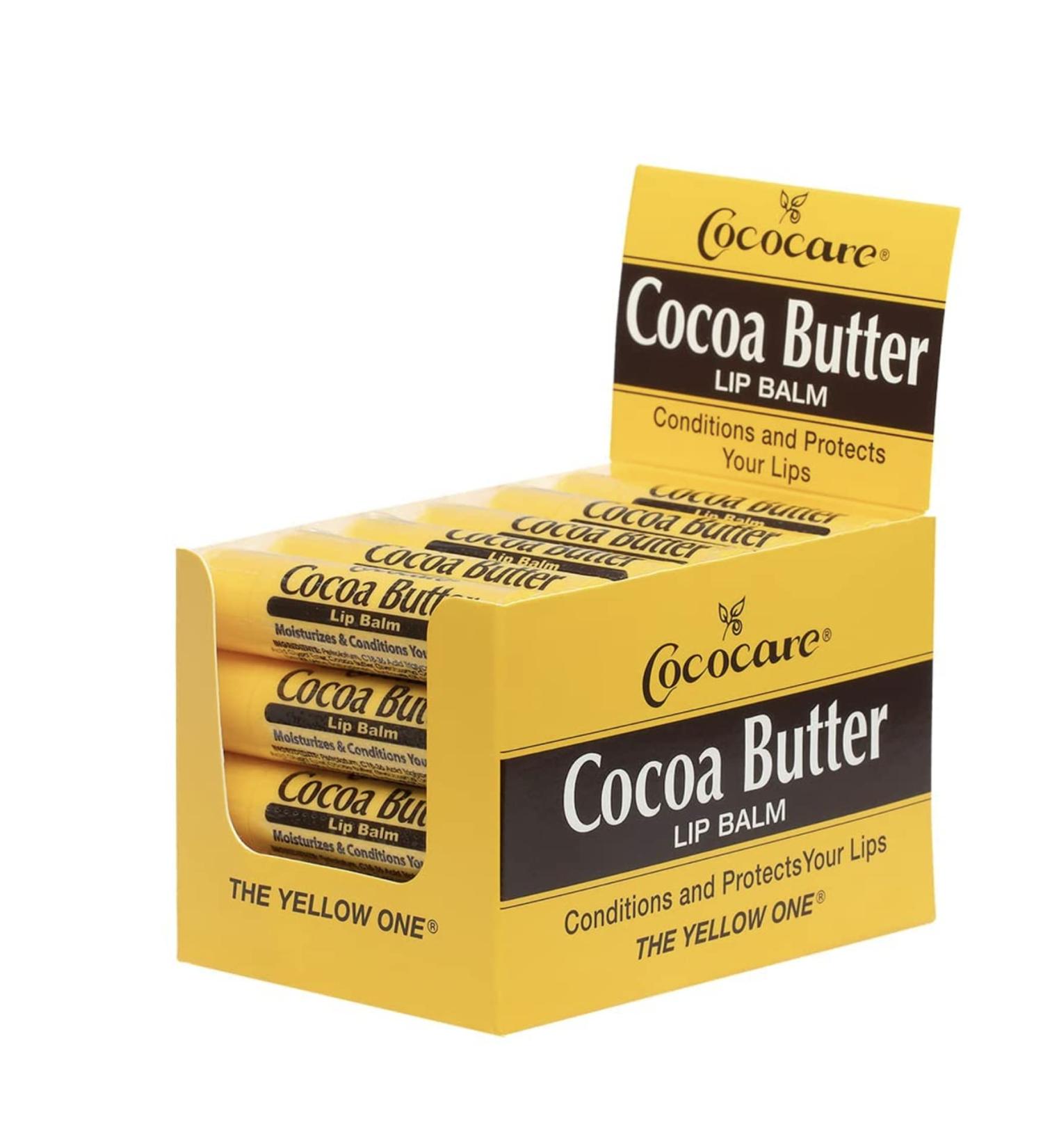 Cocoa Butter Lip Balm 0.15 Ounce (Pack of 10) Cocoa 0.15 Ounce (Pack of 10)