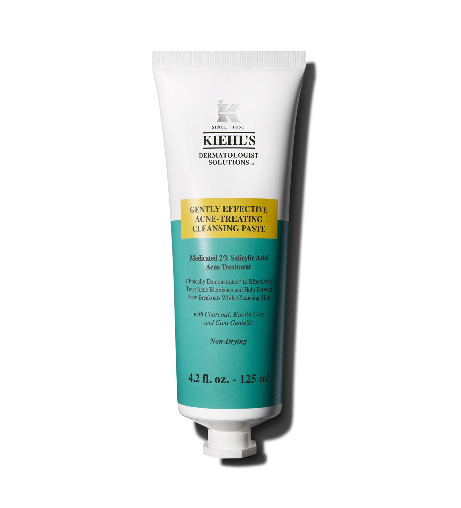 Kiehl s Acne-Treating Cleansing Paste with Salicylic Acid Multi-Use Product for Cleanser Spot Treatment and Face Mask Non-Drying for All Skin Types 4.2 Fl. Oz - Buy Online on GoSupps.com