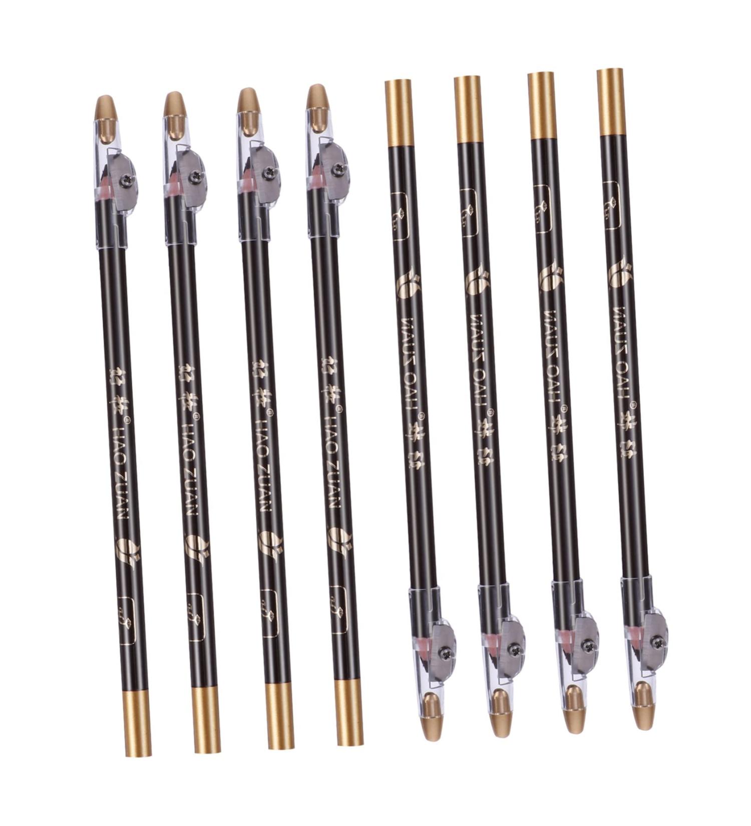 Didiseaon 8pcs Pencil Sharpener Eyebrow Pencil Long Lasting Eyebrow Pencils Eyebrow Pencil Black 1 count (Pack of 1) Black - Buy Online on GoSupps.com