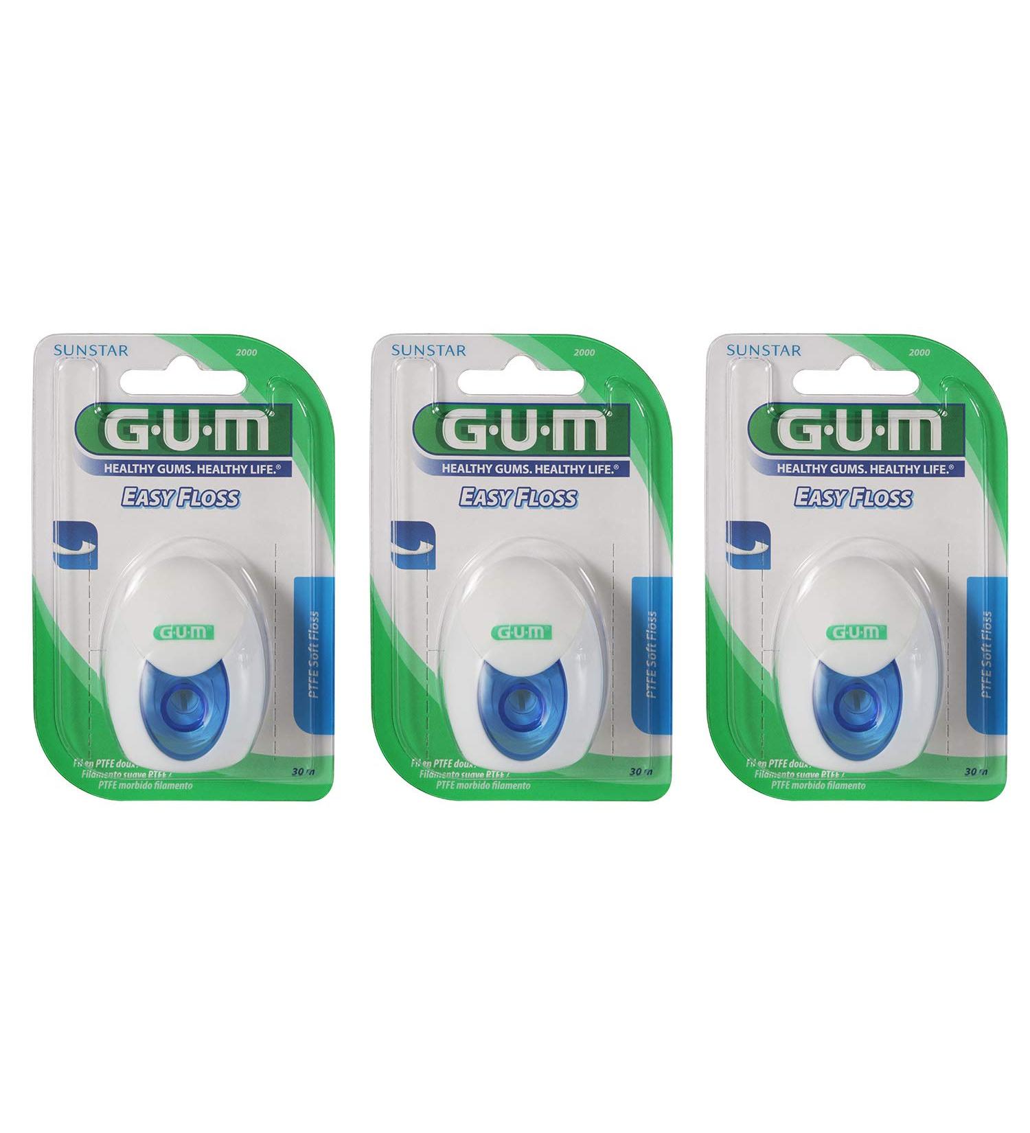 Easy Floss PTFE GUM 30 m – Pack of 3 (3 x 30 m)
