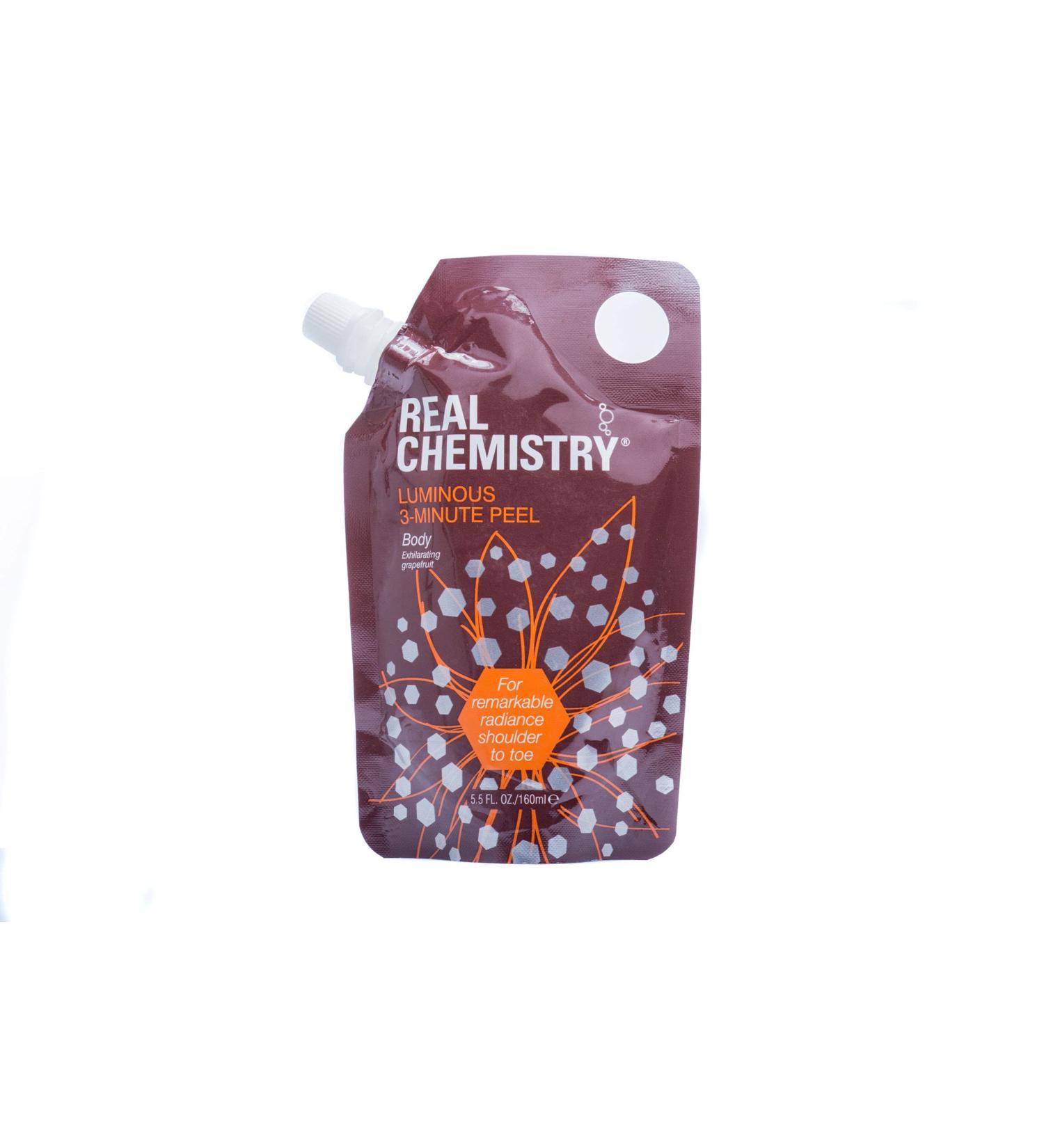 Real Chemistry Luminous 3 Minute Peel 5.6 Fl Oz - Skin Brightening Exfoliating Treatment - Buy Online on GoSupps.com