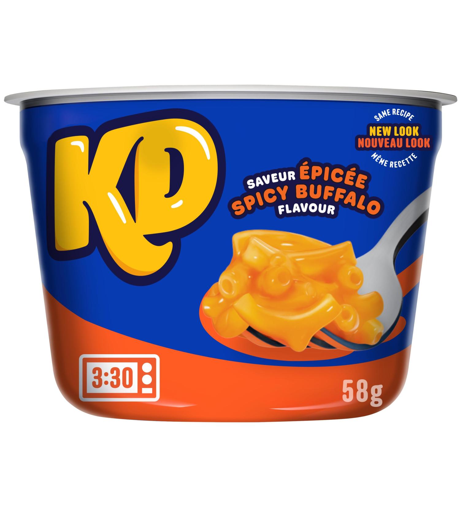 KD Kraft Dinner Buffalo Macaroni & Cheese Snack Cups 58g (Pack of 10) Buffalo 58 g (Pack of 10) - Buy Online on GoSupps.com